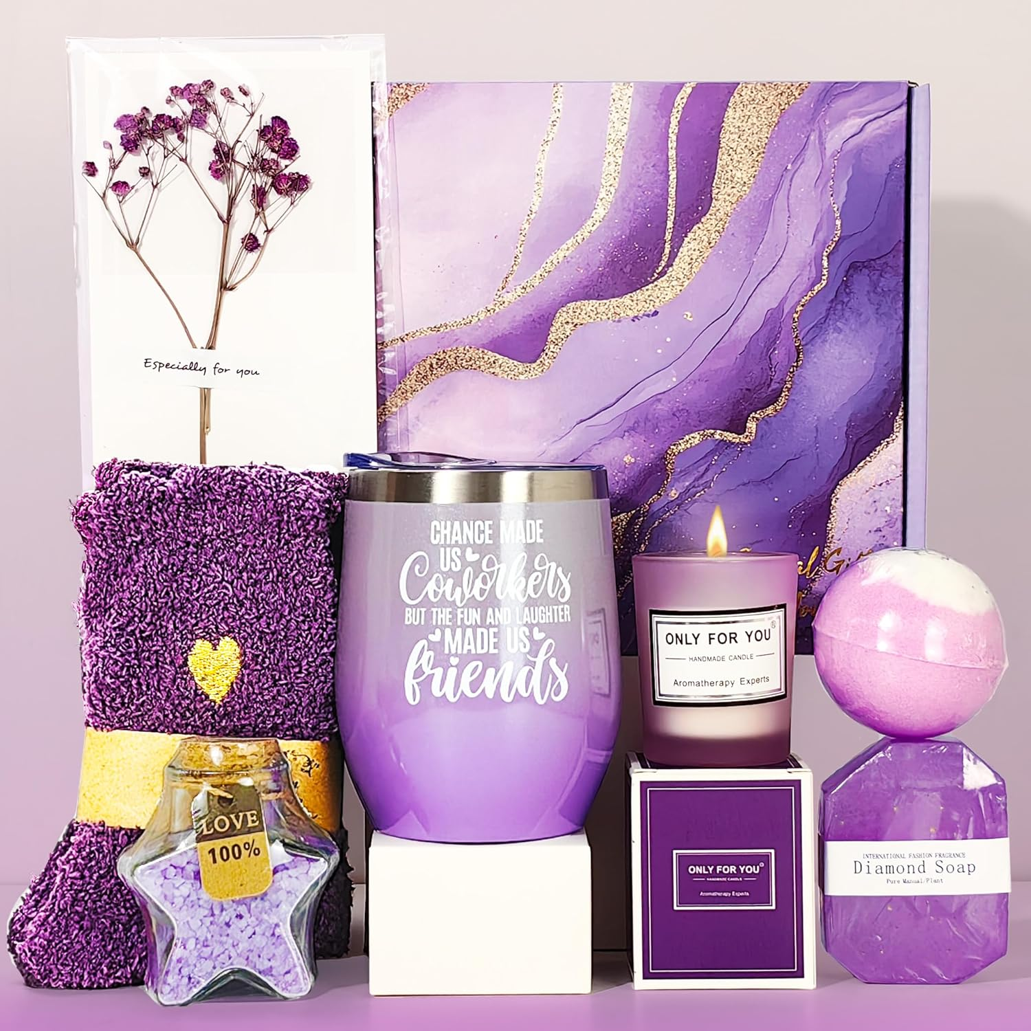 Coworker Gifts for Women, Coworker Christmas Gifts, Christmas Gift for Work Bestie, Friendship Gifts Christmas Gifts for Coworker Farewell Gifts Secret Santa Gifts White Elephant Gifts image number 6