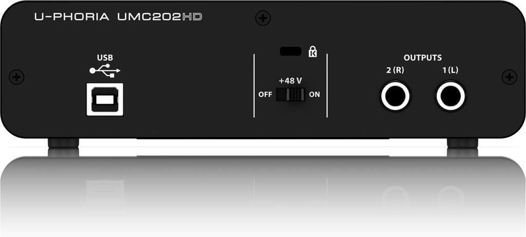 Behringer UMC202HD Behringer U-Phoria UMC202HD MIDI Interface image number 2