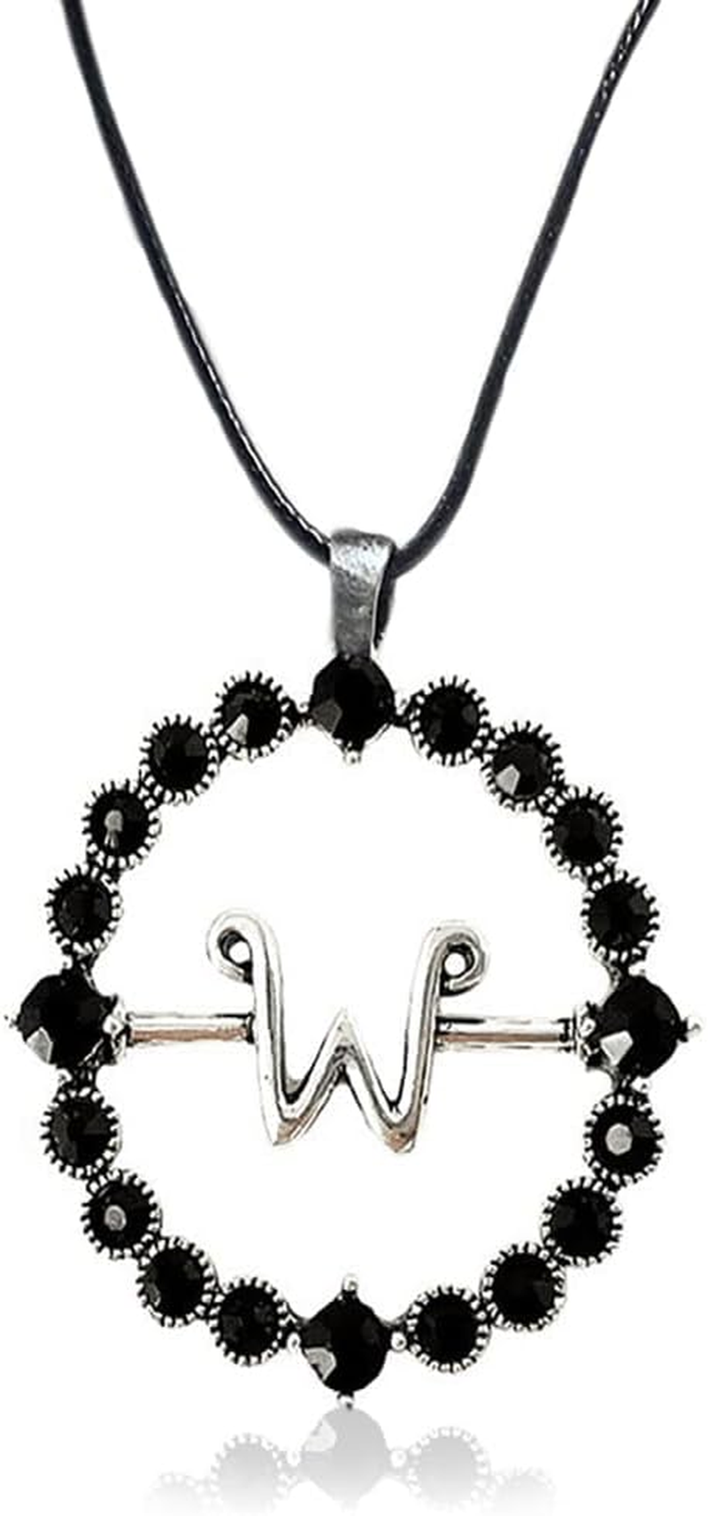 Long Braided Wigs for Women Black Braided Wednesday Wig with Fringe Cosplay Costume Party Wigs for Family Women Girls image number 3