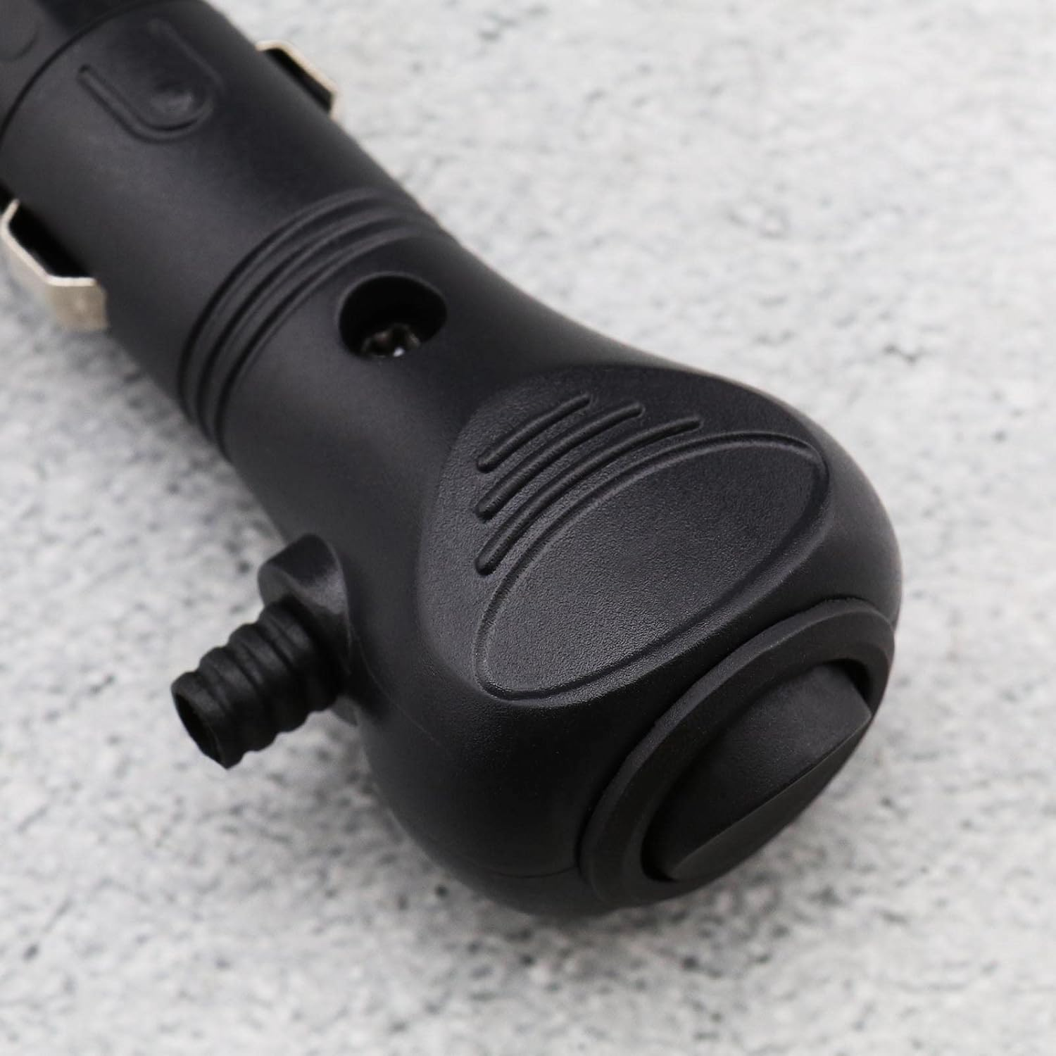 Emagtech 4Pcs DC 12V Car Cigarette Lighter Plug with 10A Fuse Car Fused Cigarette Lighter Switch Power Socket Plug with LED Indicator for Car in Black image number 4