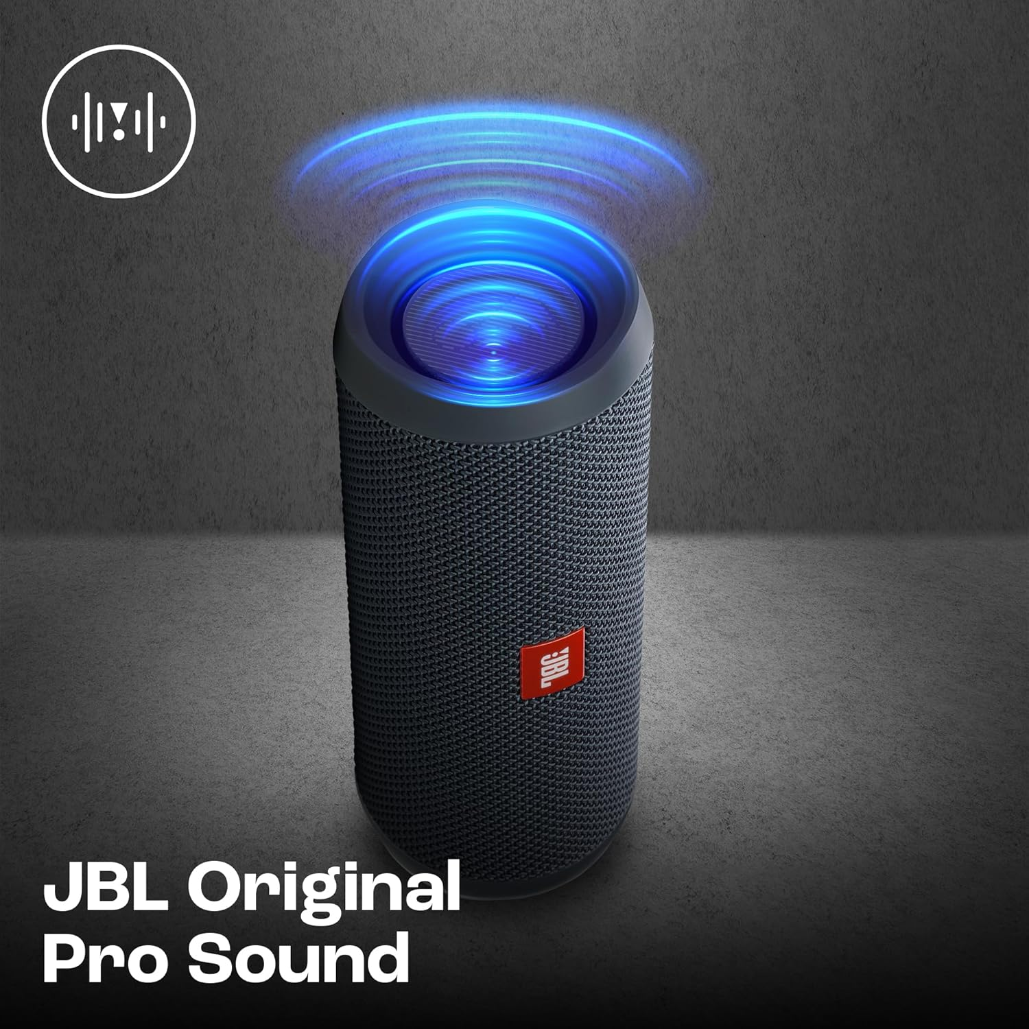JBL Flip Essential 2, Bold Portable Sound, 10 Hours of Playtime, Make a Splash with IPX7 Waterproof Design, Eco-Friendly Packaging, Gun Metal