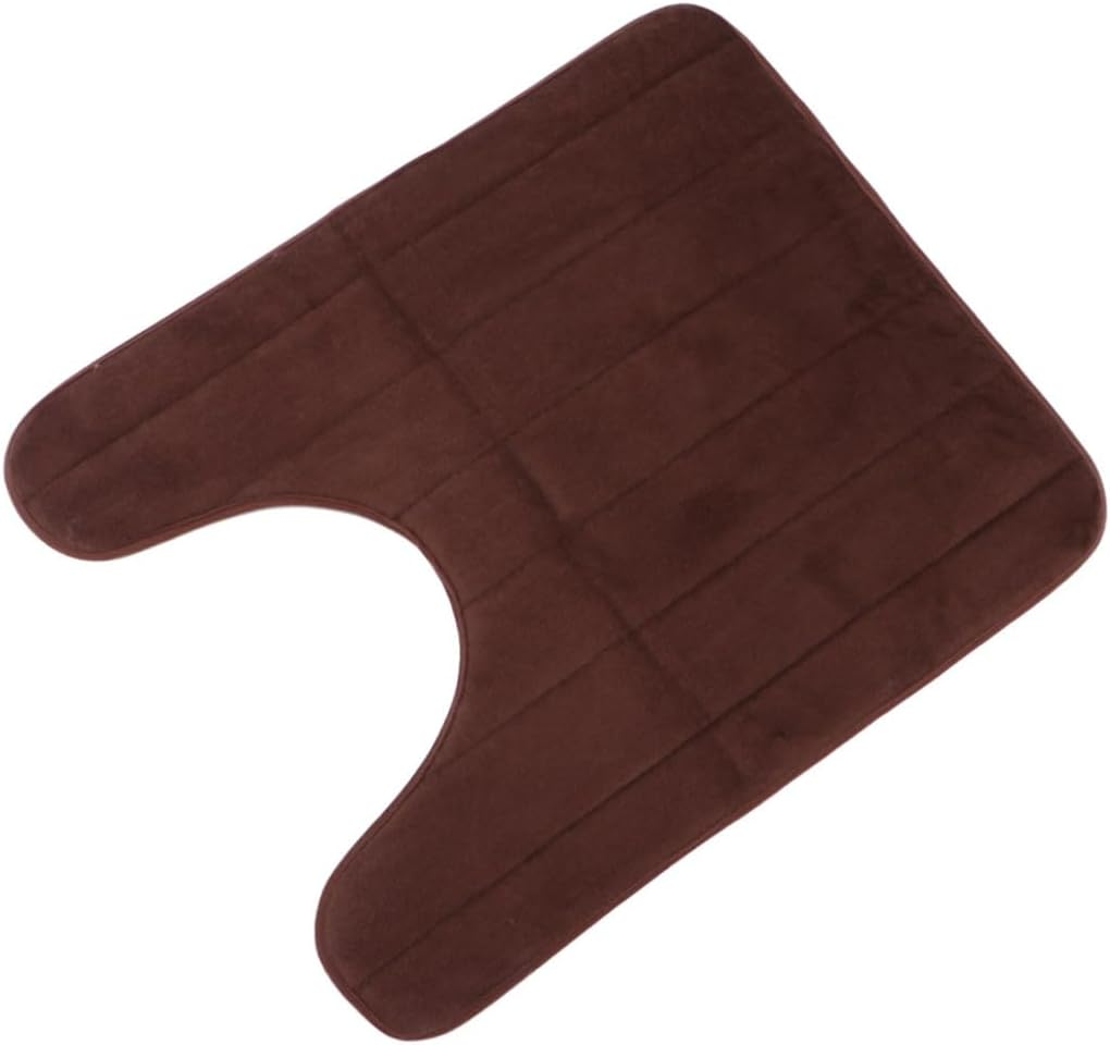 Shape Thicker Cotton Toilet Seat Pads Washable and Stretchable Universal Bathroom Accessory Wine Red Ideal for Standard Toilets