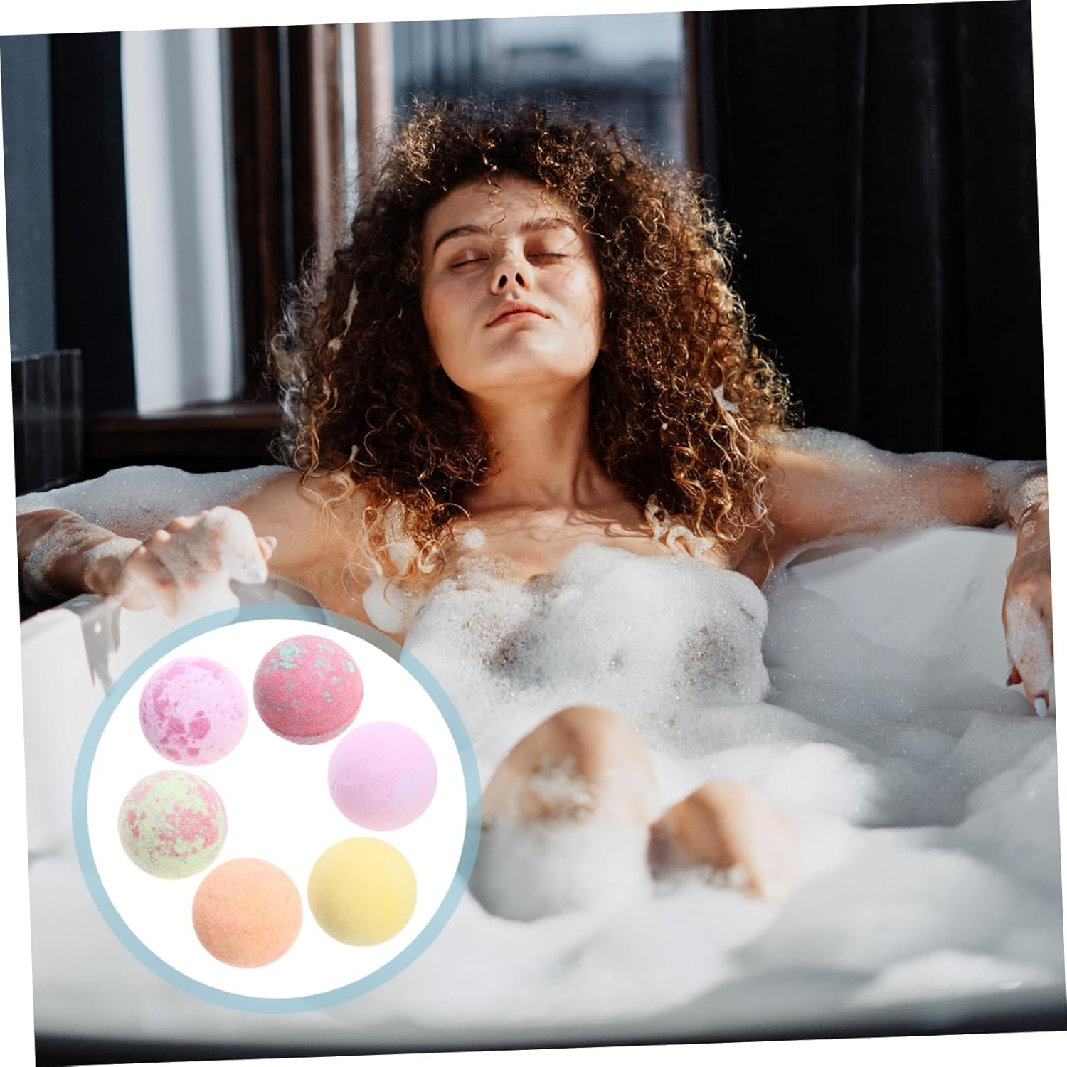 12Pcs Colorful Organic Bath Spa Bubble Bathing for Relaxation Natural Ingredients Fun Animal Models for Bathing Foot Soaks image number 1