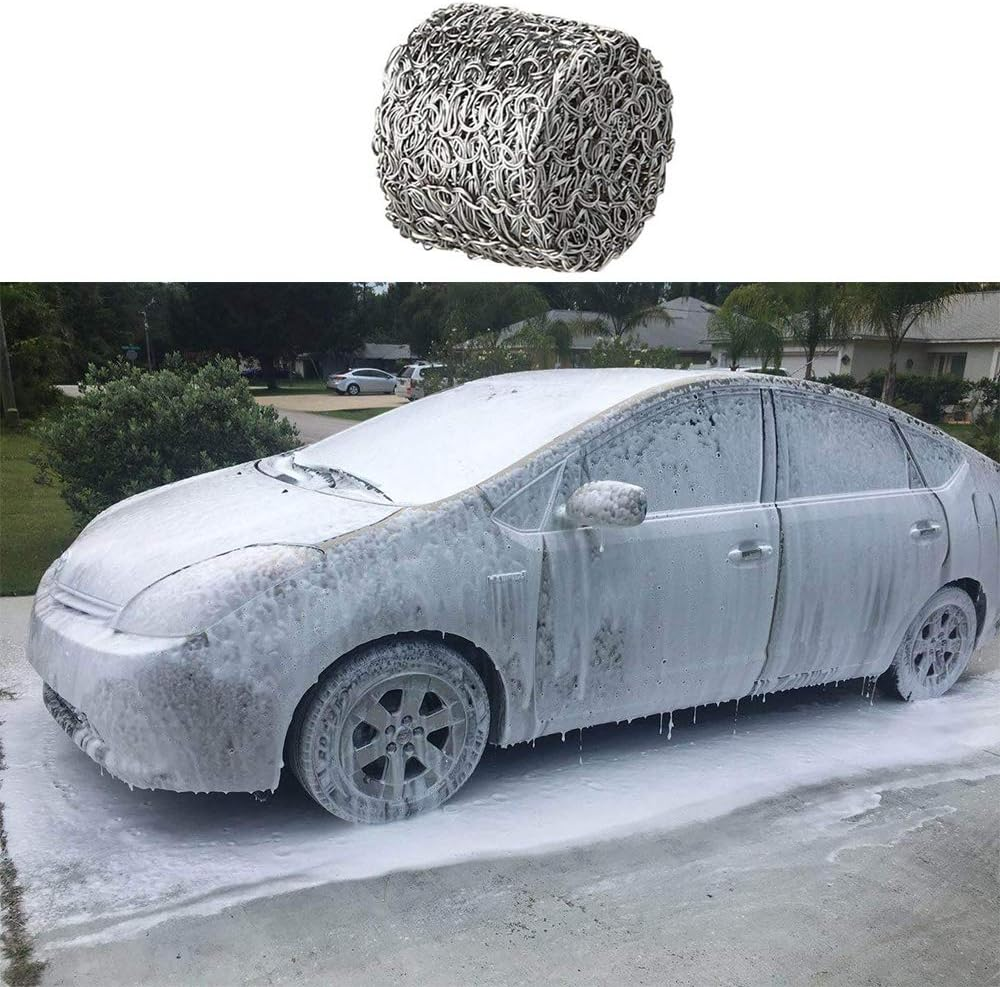 3Pcs Snow Foam Lance Filter, Stainless Steel Foam Maker Mesh Filter for Foam Lance/ Foam Nozzle/ Foam Generator image number 6