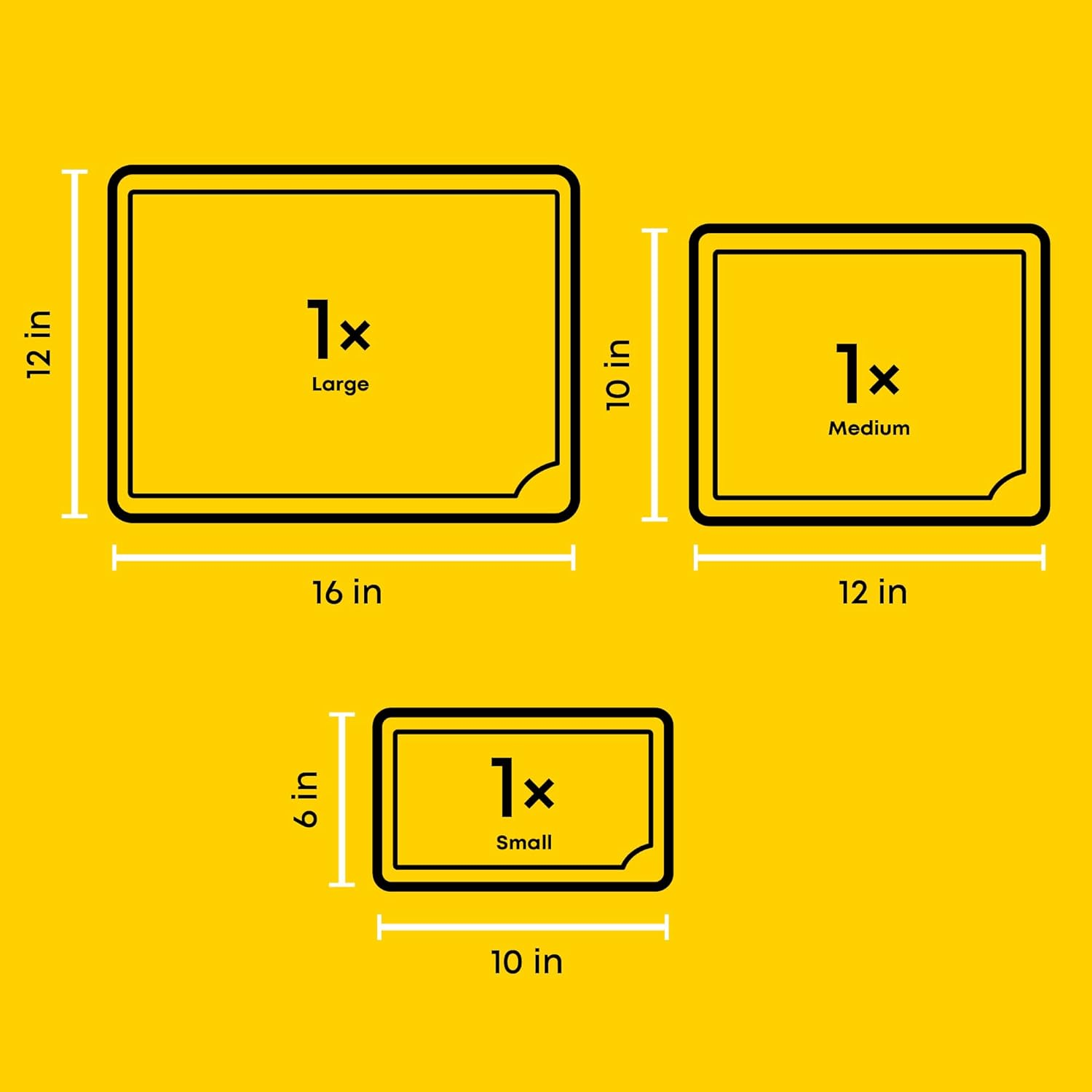 Joyjolt Bamboo Cutting Board Set, Wooden Cutting Boards for Kitchen. Large and Small Wooden Cutting Board Set; Serving Cheese Board, Bread Board or Chopping Board Set. Non Slip Wood Cutting Board Set image number 6