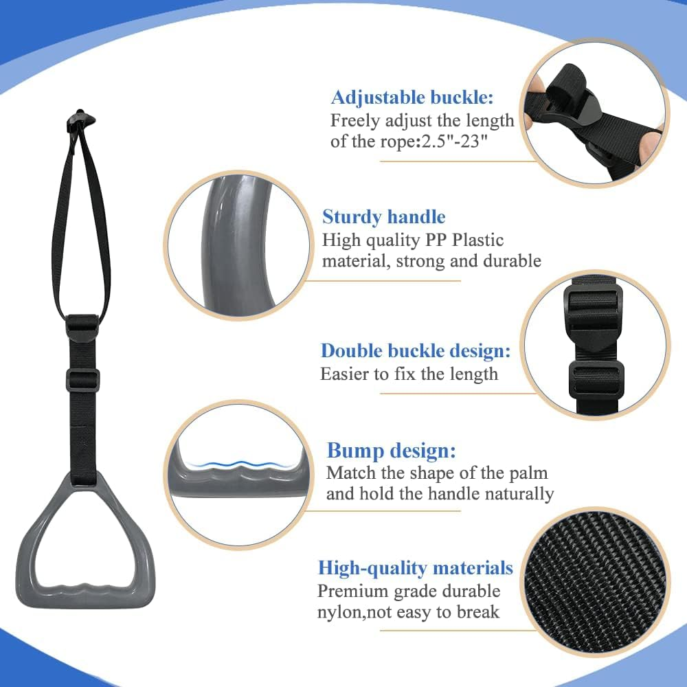 Car Handle Assist for Elderly Secure Portable Car Cane Door Automotive Standing Aid Handicap Transfer Auto Helper Handgrab Disabled Vehicle Assistant Support Adjustable Headrest Handles image number 1