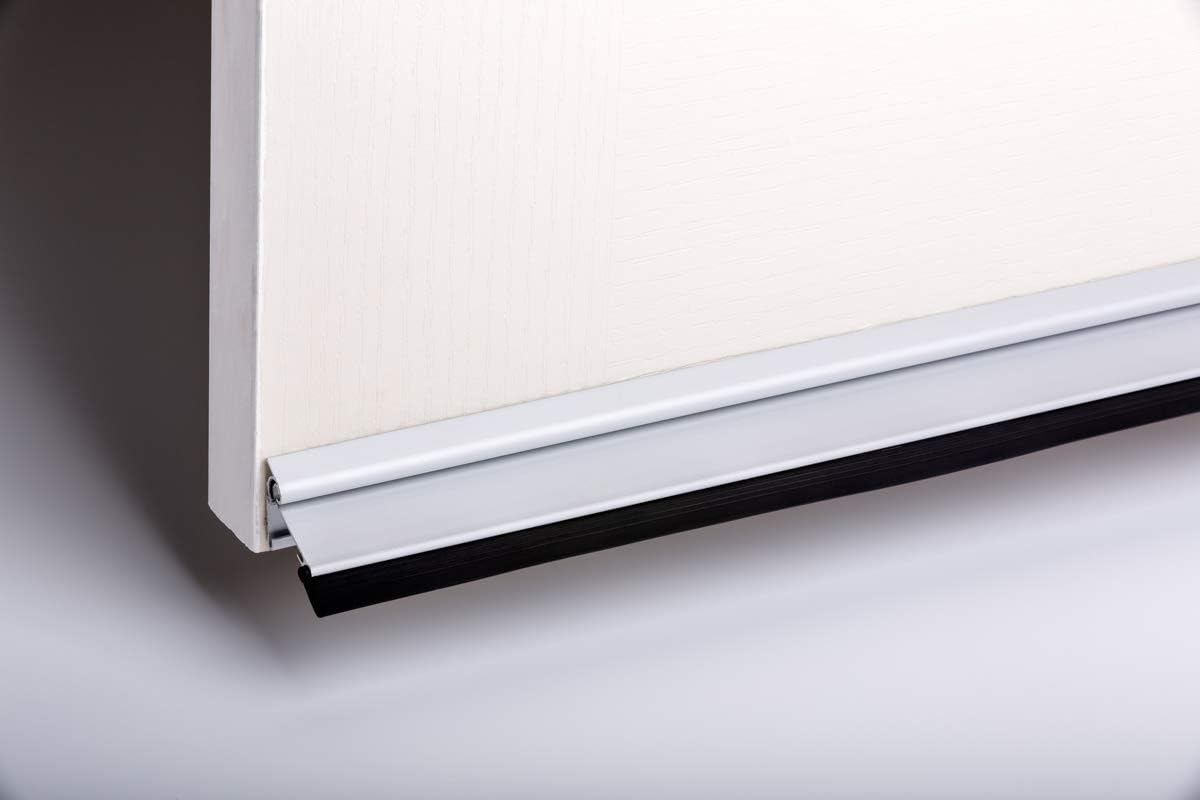 ESP Door Seal Automatic Hinged Silver 2Pk image number 2