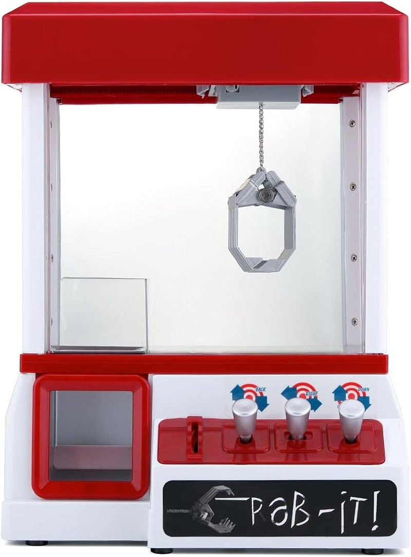Carnival Style Kids Claw Machine Arcade Claw Toy Candy Grabber Prize Machine W/Music