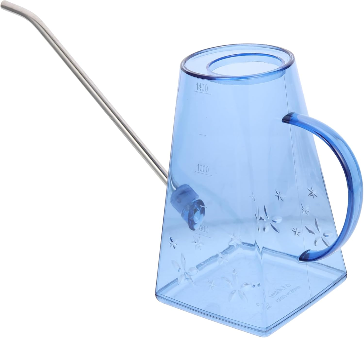 Yardwe Long Spout Watering Can for Houseplants Gardening Supplies Outdoor Use Stainless Steel Material for Indoor Plants Watering Can Design