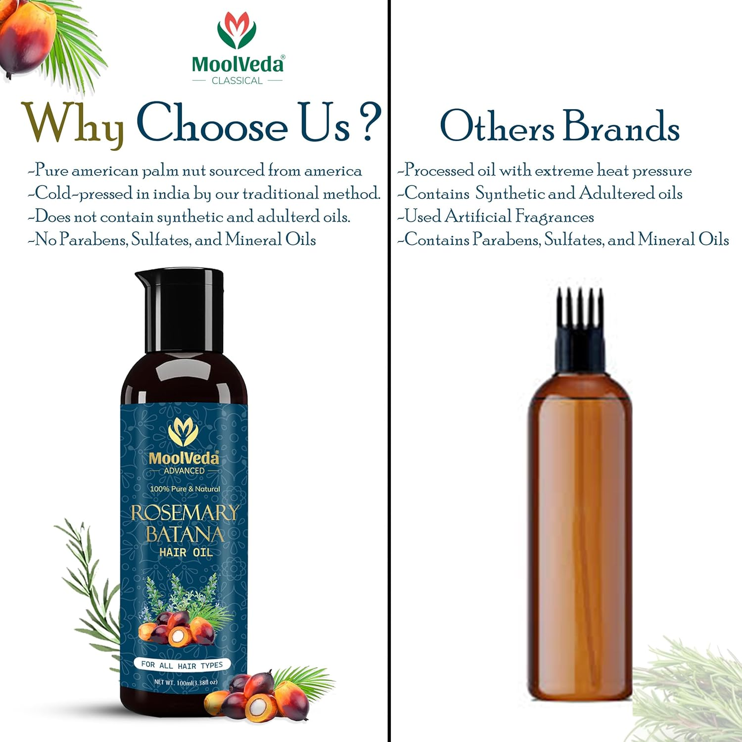 Rosemary Batana Oil 3.38 Fl Oz (Pack of 1) image number 2