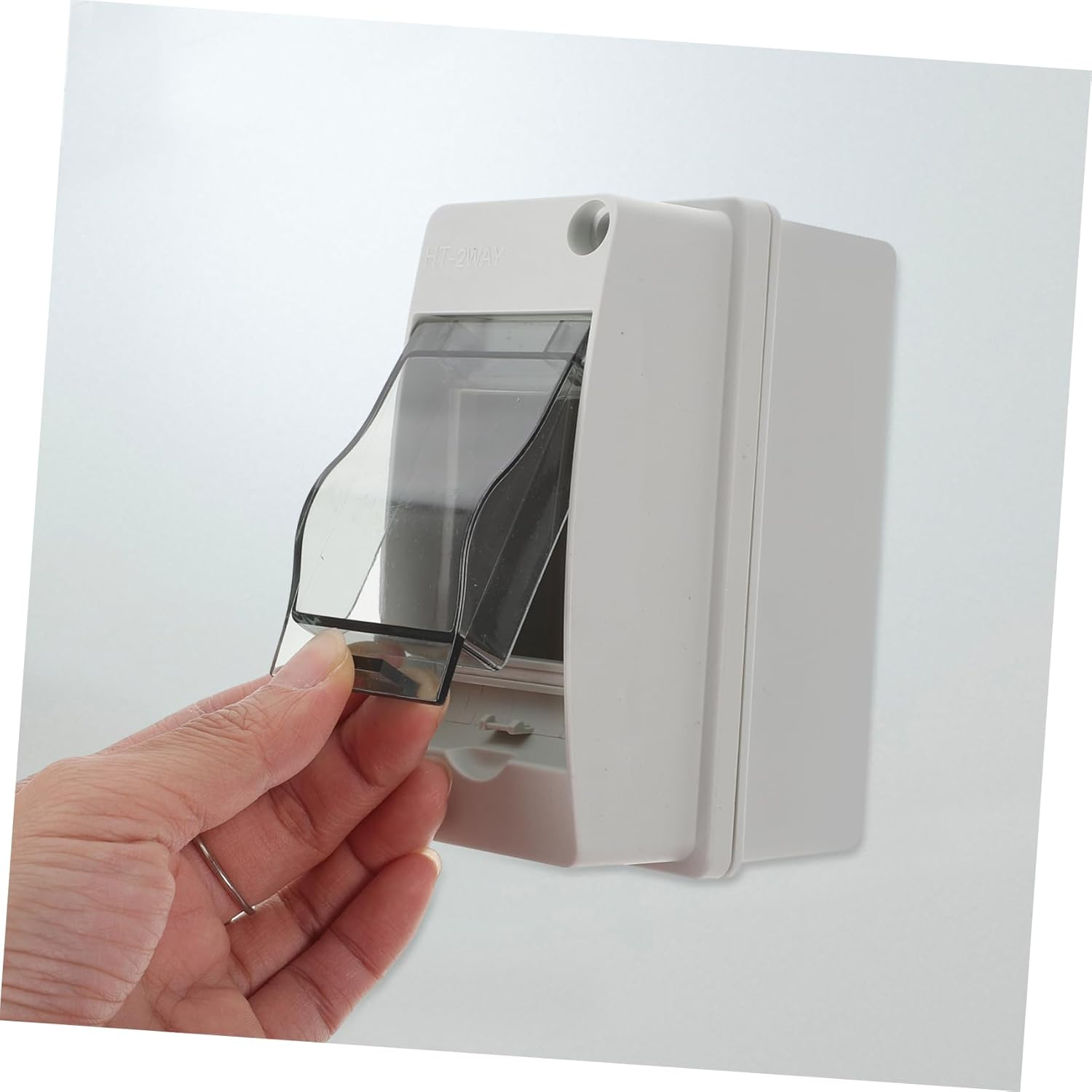 Anneome Way Power Distribution Junction Box Electric Box with Transparent Window for Indoor and Outdoor Use Durable for Appliances image number 3