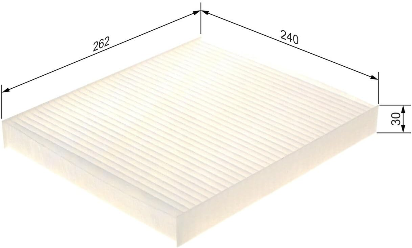 BOSCH M5079 Standard Particle Cabin Filter Fits Jeep Grand Cherokee WK, Grand Cherokee WH, Grand Cherokee WK2 & Others image number 4