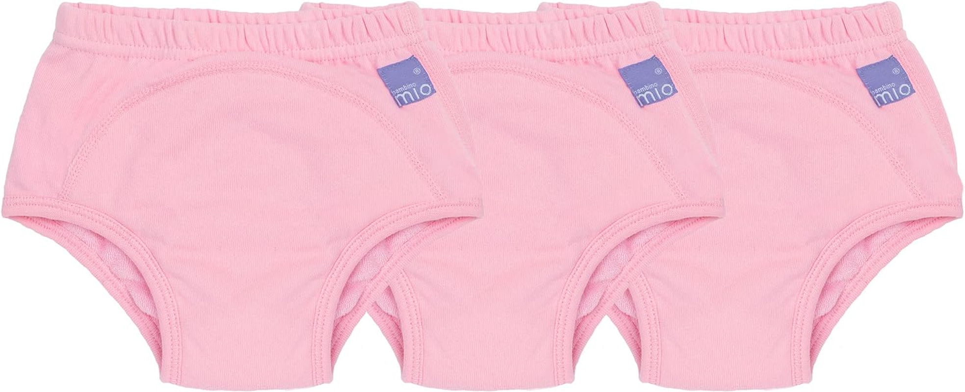 Bambino Mio, Potty Training Pants, Light Pink, 18-24 Months, 3 Pack image number 2