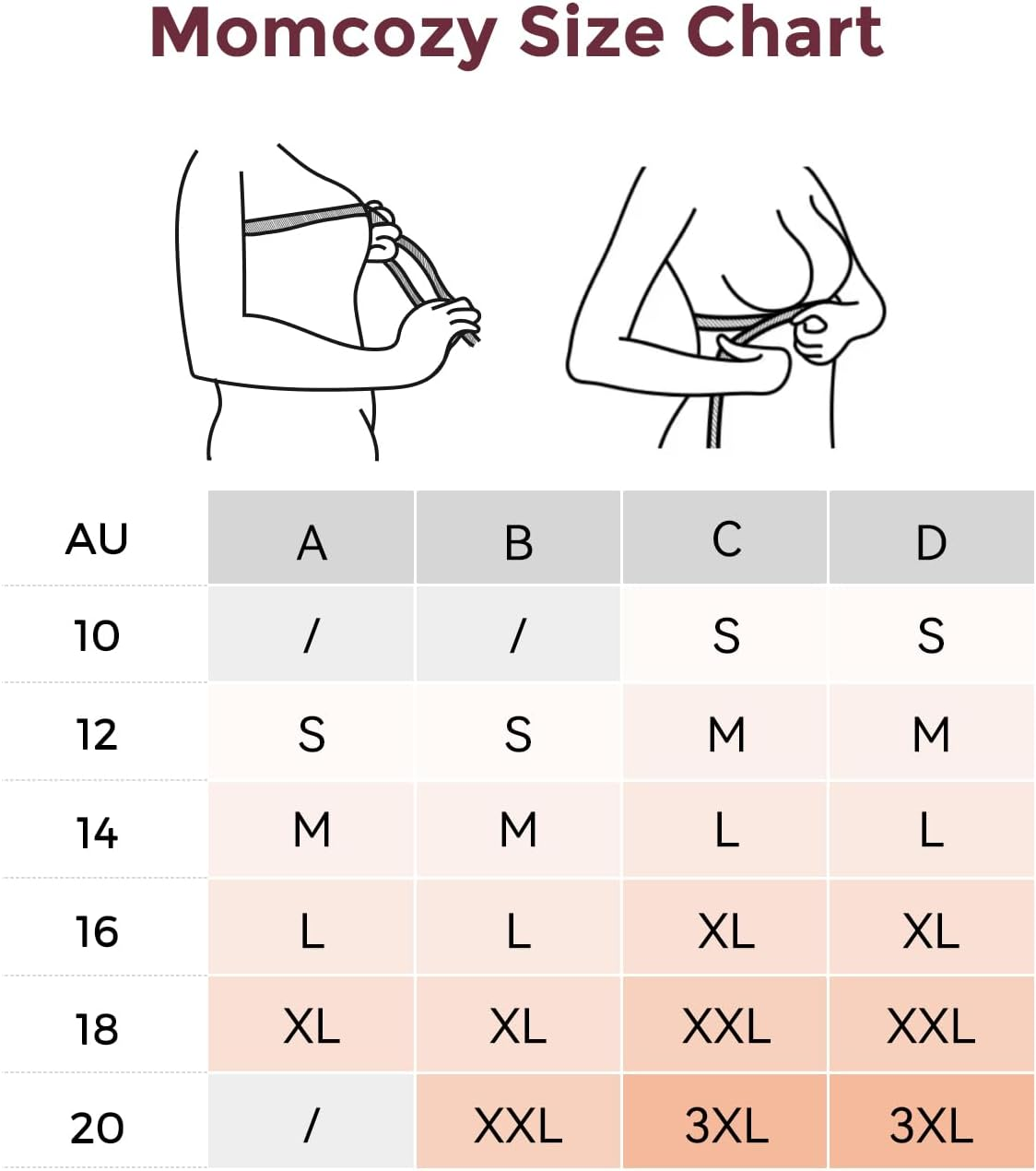 Momcozy Nursing Bras for Breastfeeding, Seamless Ultra Comfort Maternity Bra, Natural Shape, Pregnancy Sleep Bralette image number 4