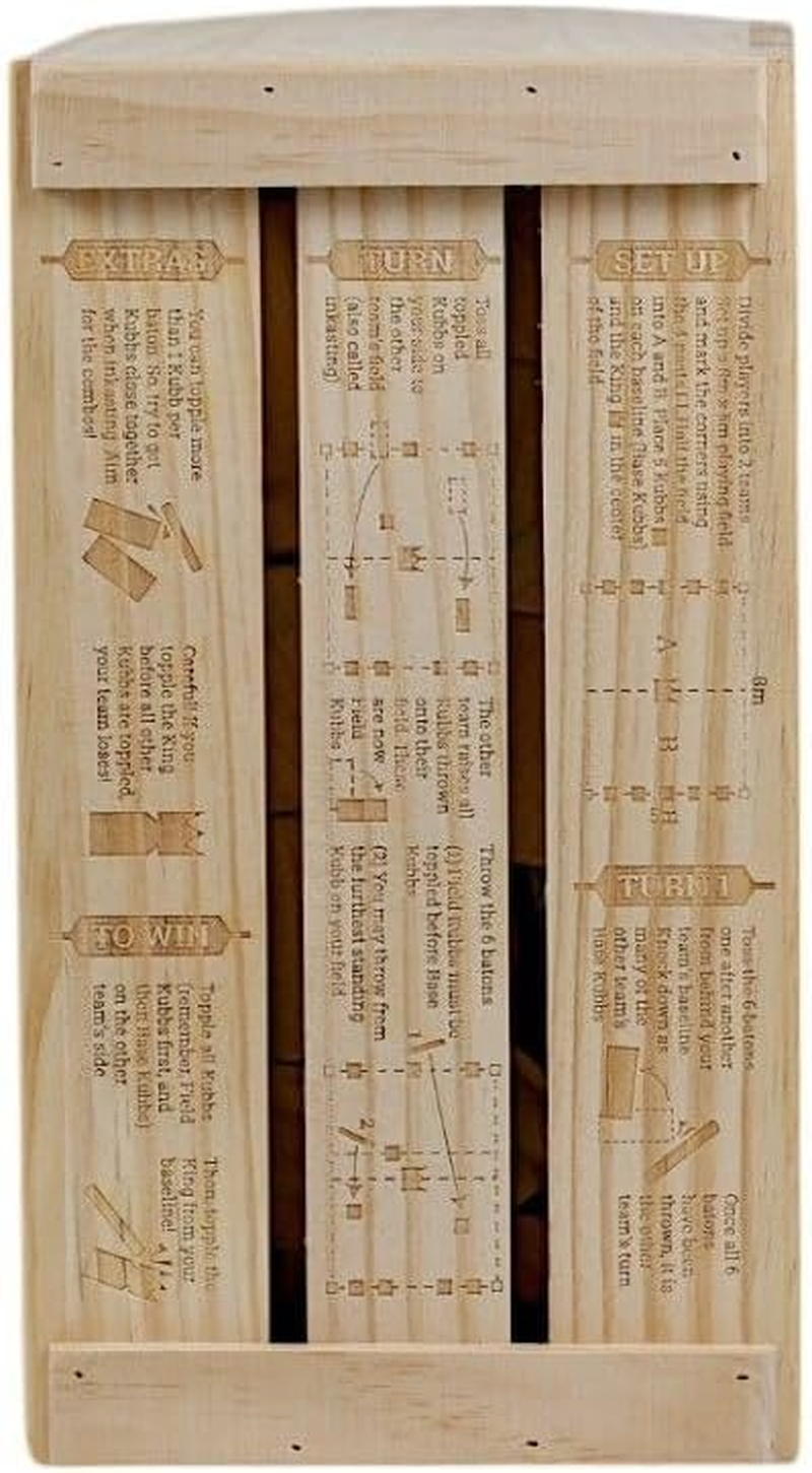 Let'S Play Games LPG Classics Kubb Set image number 2