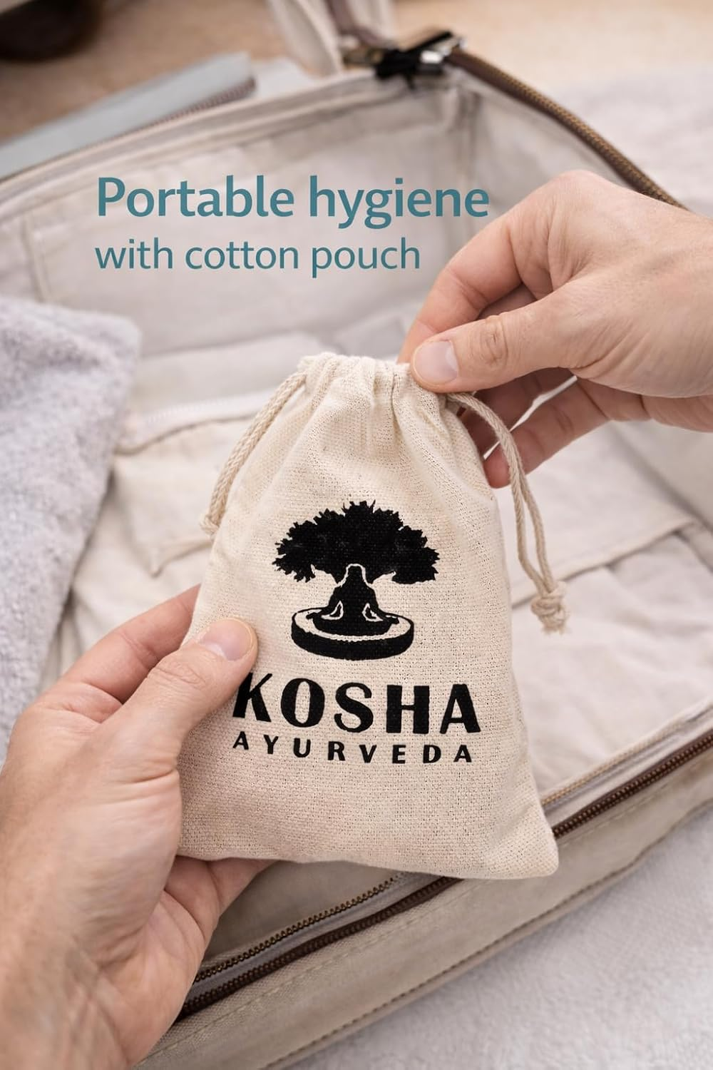 Copper Tongue Scraper Cleaner | Perfect Surgical Tongue Cleaner | Best Remedy for Bad Breath | Naturally Antimicrobial & Prevents Oral Health Diseases | Flexible Handle (Set of 2) image number 3