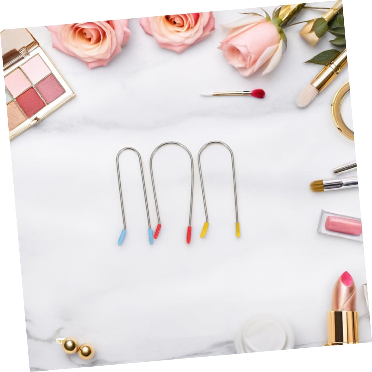 Generic 1 Set Electric Hot Curler Clips Replacement Kit U Shaped Roller Clamps for Quick Styling with Safe for All Hair Types for Daily Use image number 6