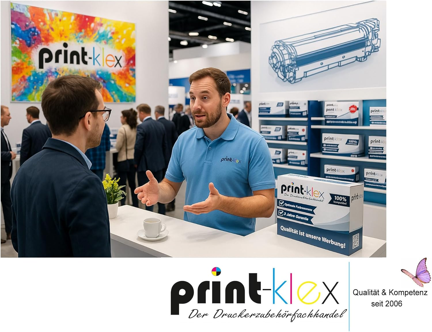 Print-Klex Toner Cartridge Compatible with Brother MFC-L8690CDW MFC-L8900CDW TN 423BK TN423BK TN-423 BK Black - Color plus Series image number 6