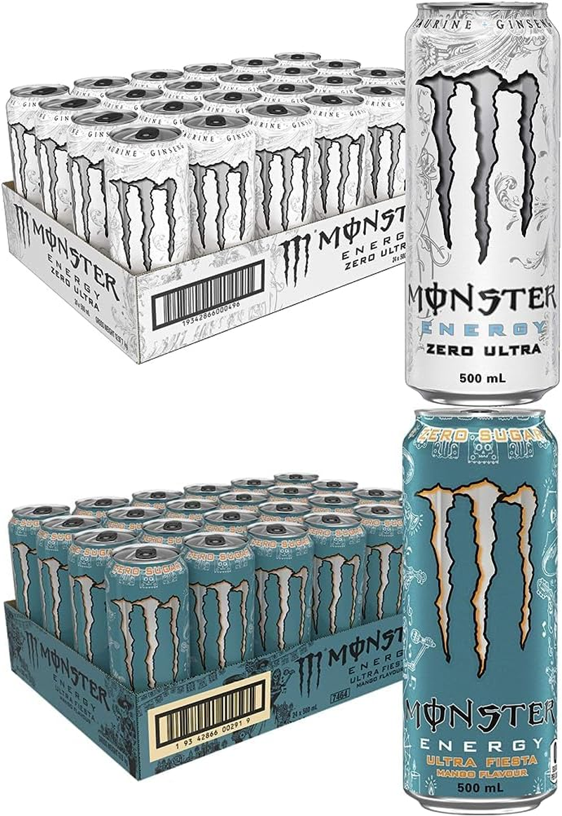Monster Ultra Zero 24Pk and Ultra Fiesta Mango 24Pk image number 4