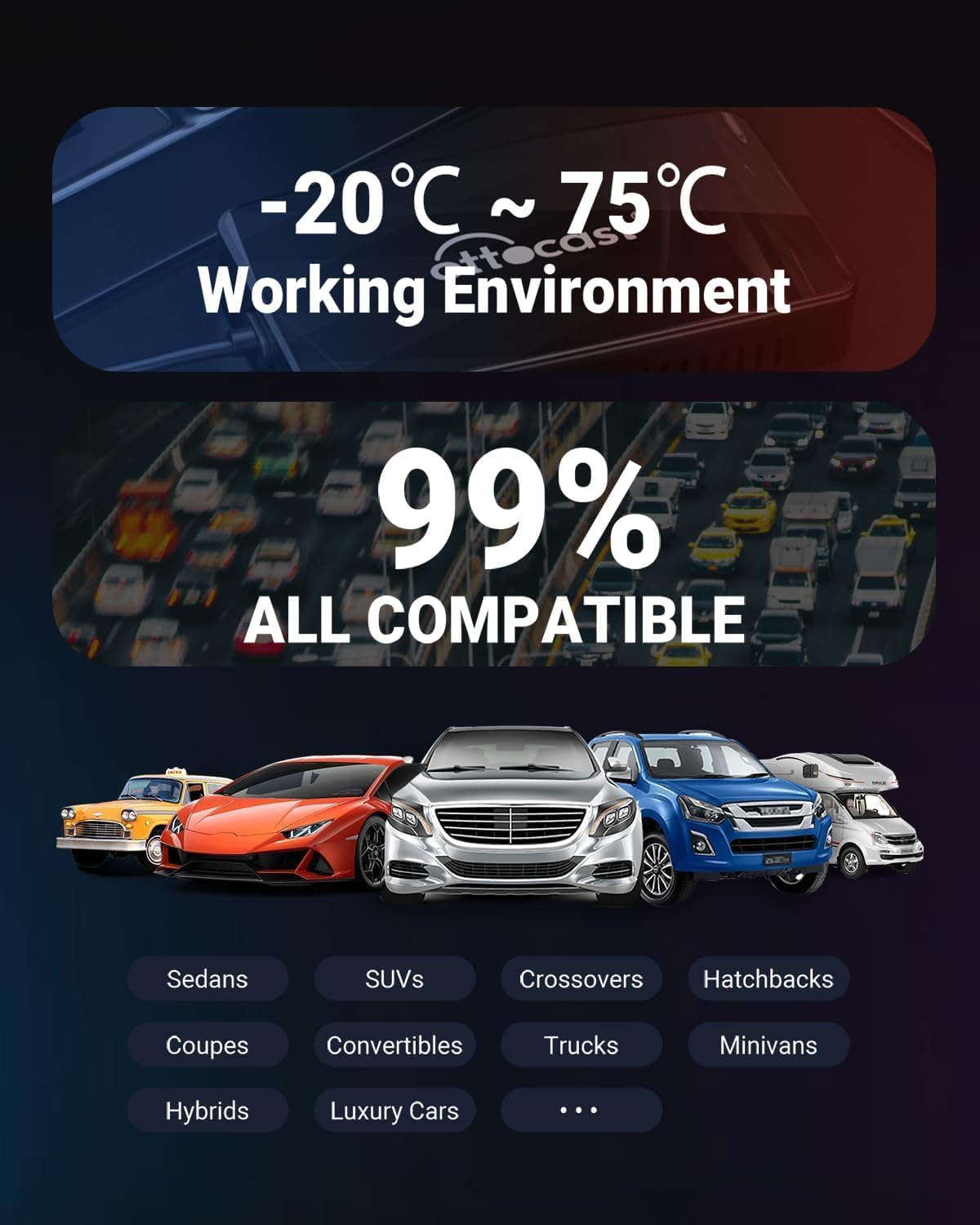 Ottcast Ottoadapter MX Wireless Carplay / Android Auto 3-In-1 Adapter image number 5