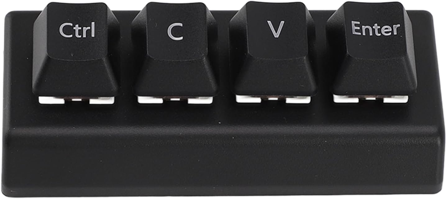 Gaming Keypad Strg C Strg V Tastatur Memory Function Macro Keypad Programmable Enter Keyboard for Family (Black) Gaming Keyboards image number 4