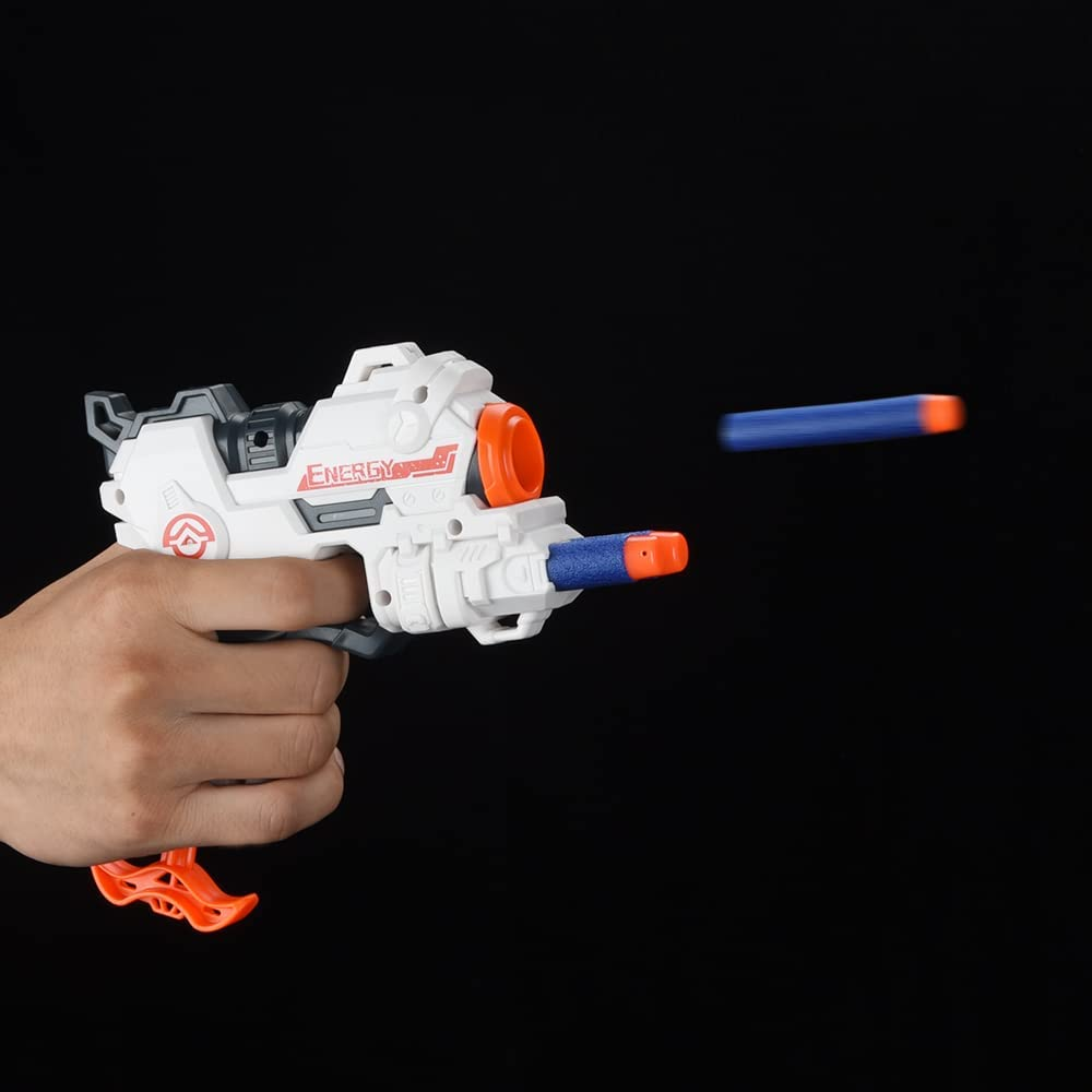 100 Nerf N Strike Blaster Compatible Dart Bullets, 100Pcs Nerf Bullet Refill Darts Ammo Premium Foam Bullets Pack Compatible for Nerf N-Strike Elite Guns image number 4