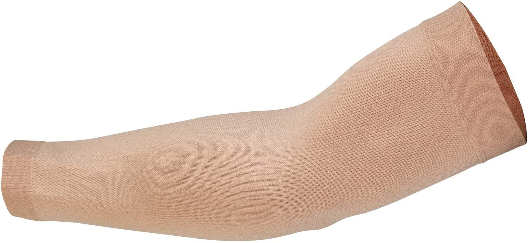 Beauty7 Nude Tattoo Cover up Sleeve - Forearm Compression UV Protection No Slip Gripper Concealer Support for Women & Men - 2Pcs-Size: L image number 4