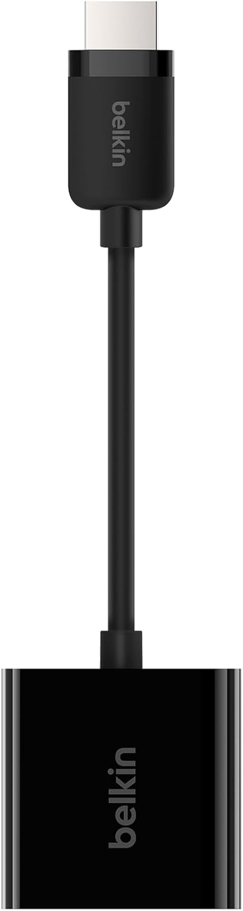 Belkin HDMI to VGA Adapter with Micro-Usb Power and Audio Support, Compatible with Apple TV 4K and Most Tvs