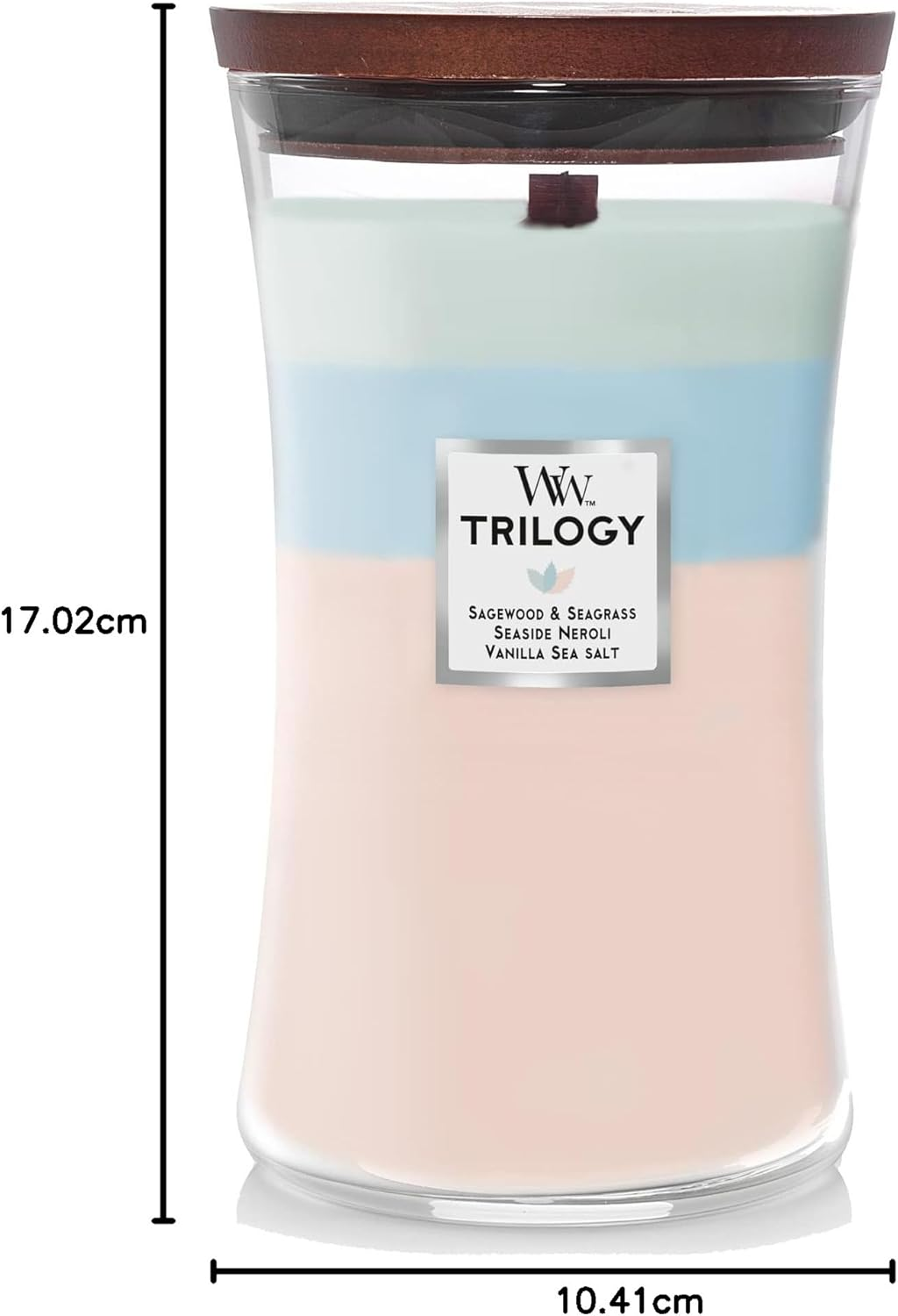 Woodwick Oceanic Trilogy Jar Candle, Large image number 5