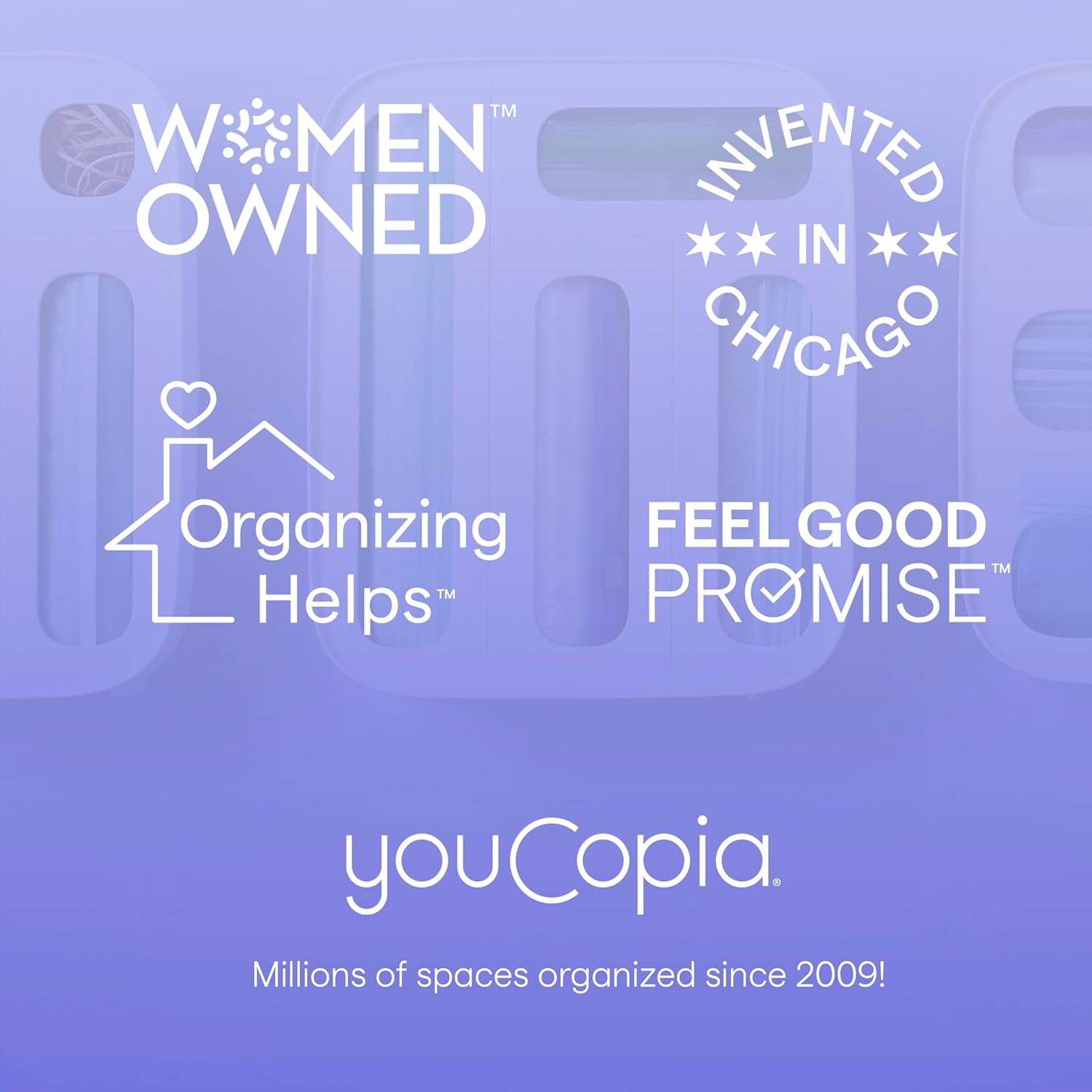 Youcopia Storaroll Drawer Food Wrap Dispenser, Foil, Plastic and Wax Paper Organizer with Cutter and Labels for Kitchen Organization image number 1