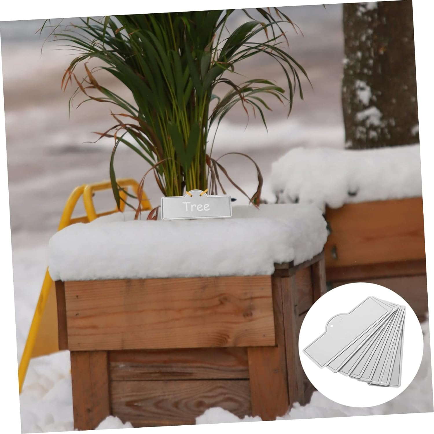 MERRYHAPY 20Pcs Aluminum Plant Labels Metal Plant Tags Outdoor Garden Use for Flower Name Tags image number 3