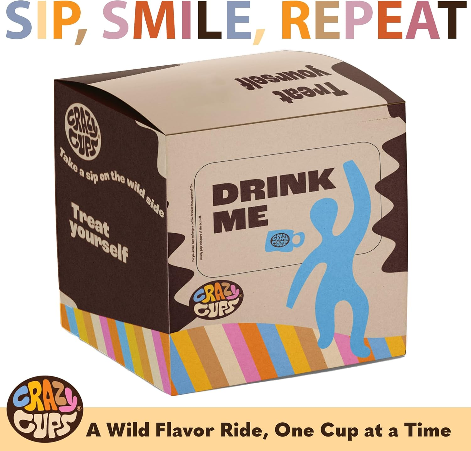 Crazy Cups Premium Hot Chocolate Single Serve Cups for Keurig K Cup Brewers, Variety Pack Sampler, 30 Count image number 5