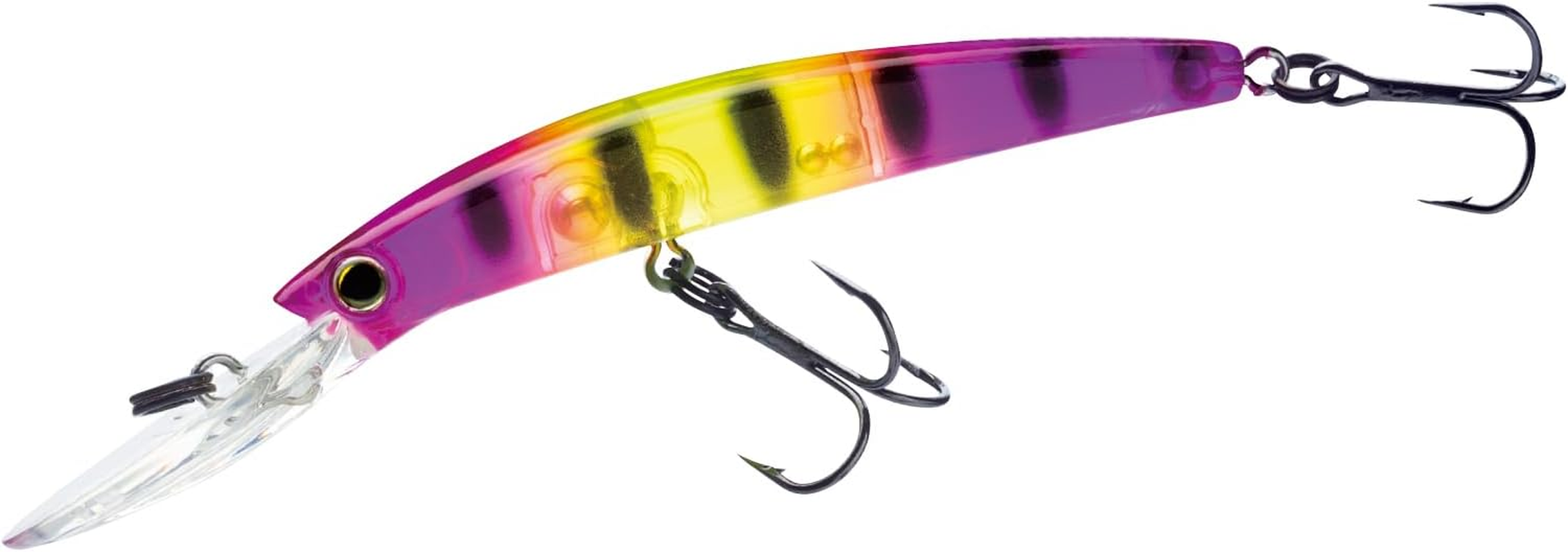 Yo-Zuri Crystal Minnow Deep Diver Walleye (F) 110Mm 4-3/8" Acid Perch Floating Deep Diver Lure image number 3