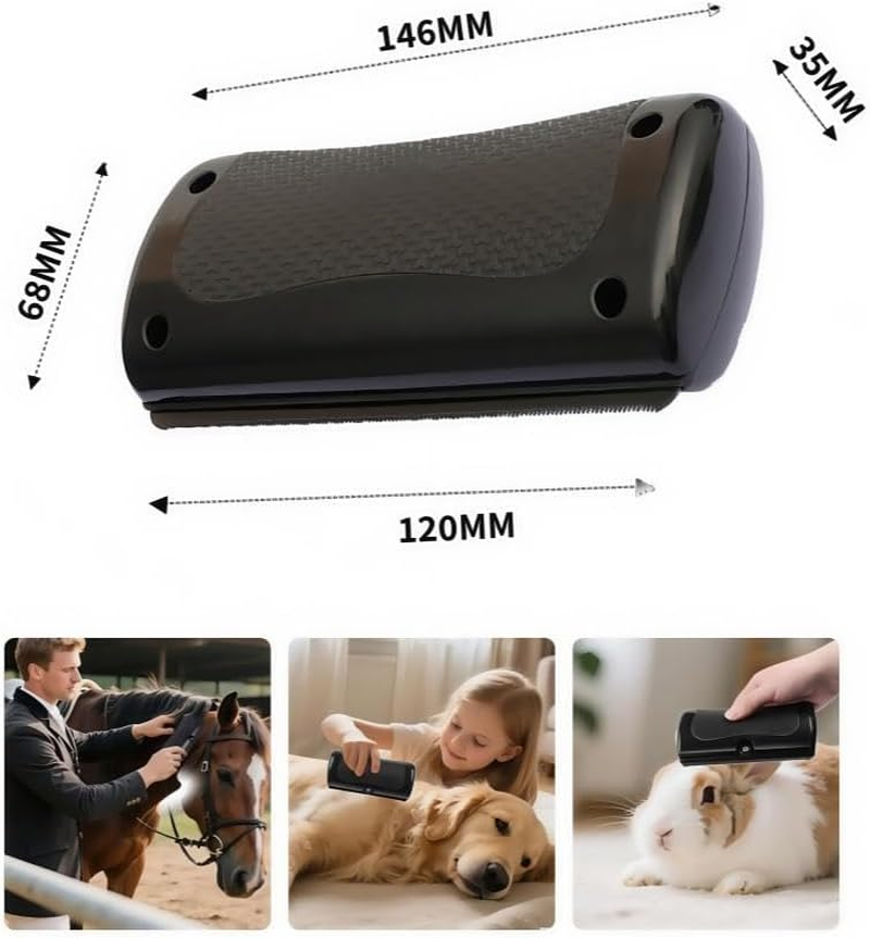 Groompro Deshedding Brush, 1Pc Groomify Pet Care Brush, Tails Deshedding Comb for Dogs and Cats image number 2