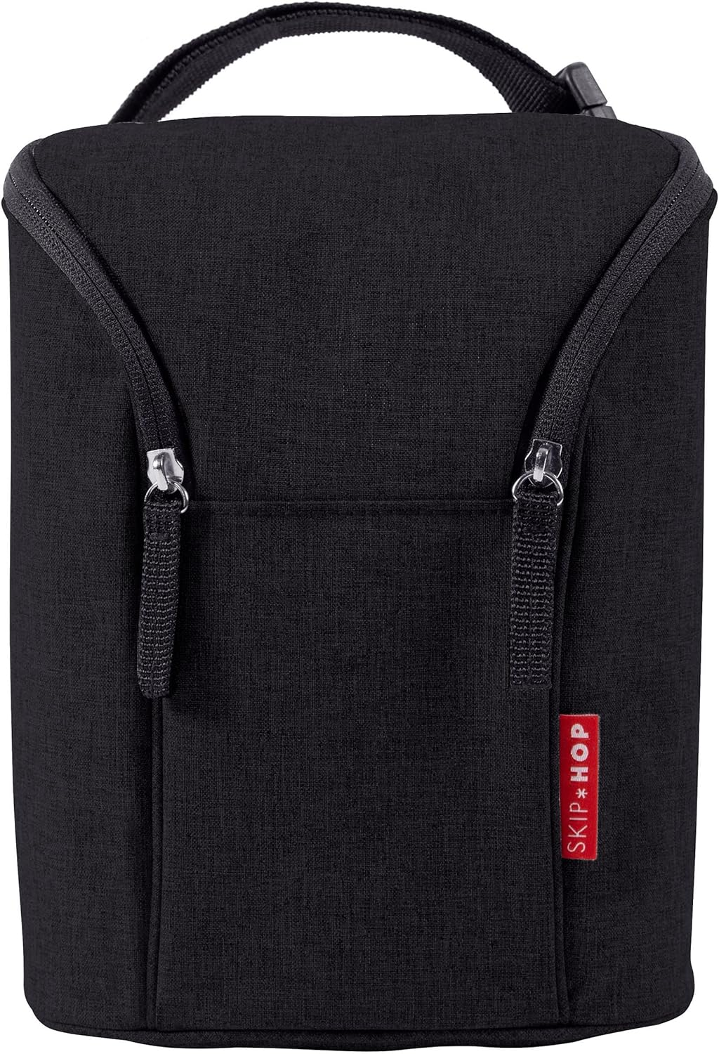 Skip Hop Baby Bottle Bag, Grab & Go, Black/White Stripe