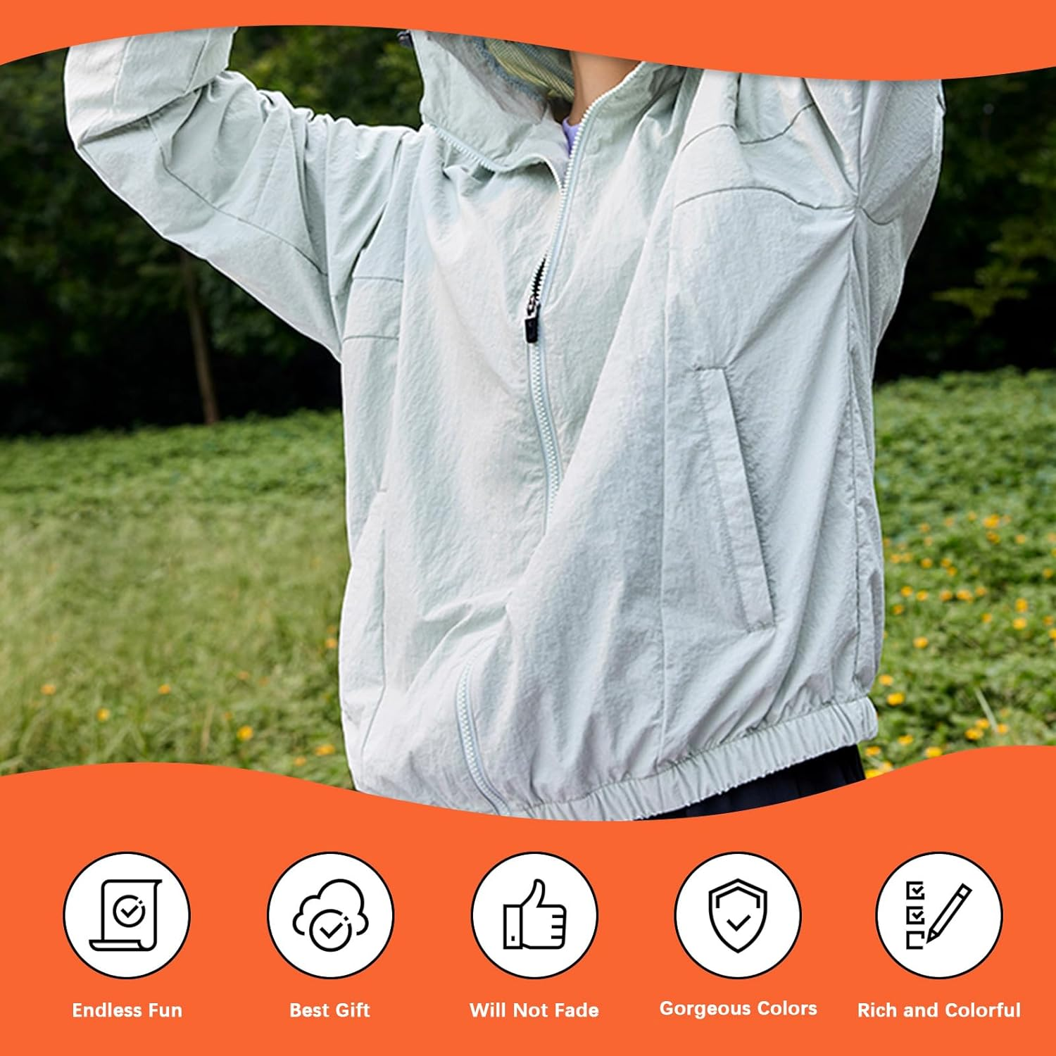 Tanstic 121Pcs(11 Sets) 33 Yards #3 Nylon Coil Zippers with Zipper Sliders Assortment Kit, 11 Colors Sewing Zippers Zipper Tape Nylon Zippers Bulk with Zipper Heads for Tailor Sewing Crafts image number 6