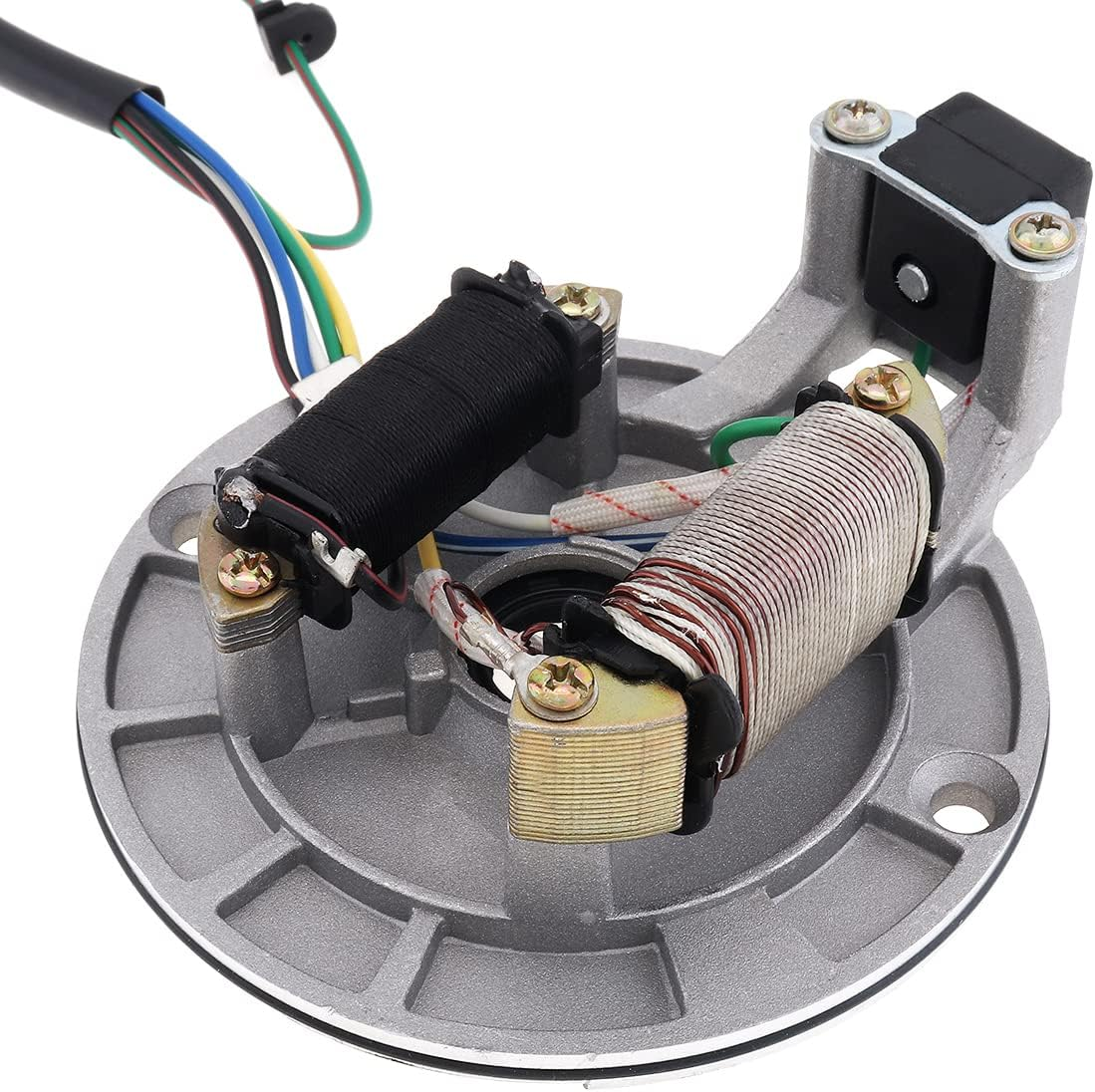 Windance 2 Coil Ignition Magneto Stator Plate for 50Cc 70Cc 90Cc 110Cc 125Cc Chinese Dirt Bike Taotao Kazuma SSR Baja ATV Quad 4 Wheeler image number 3