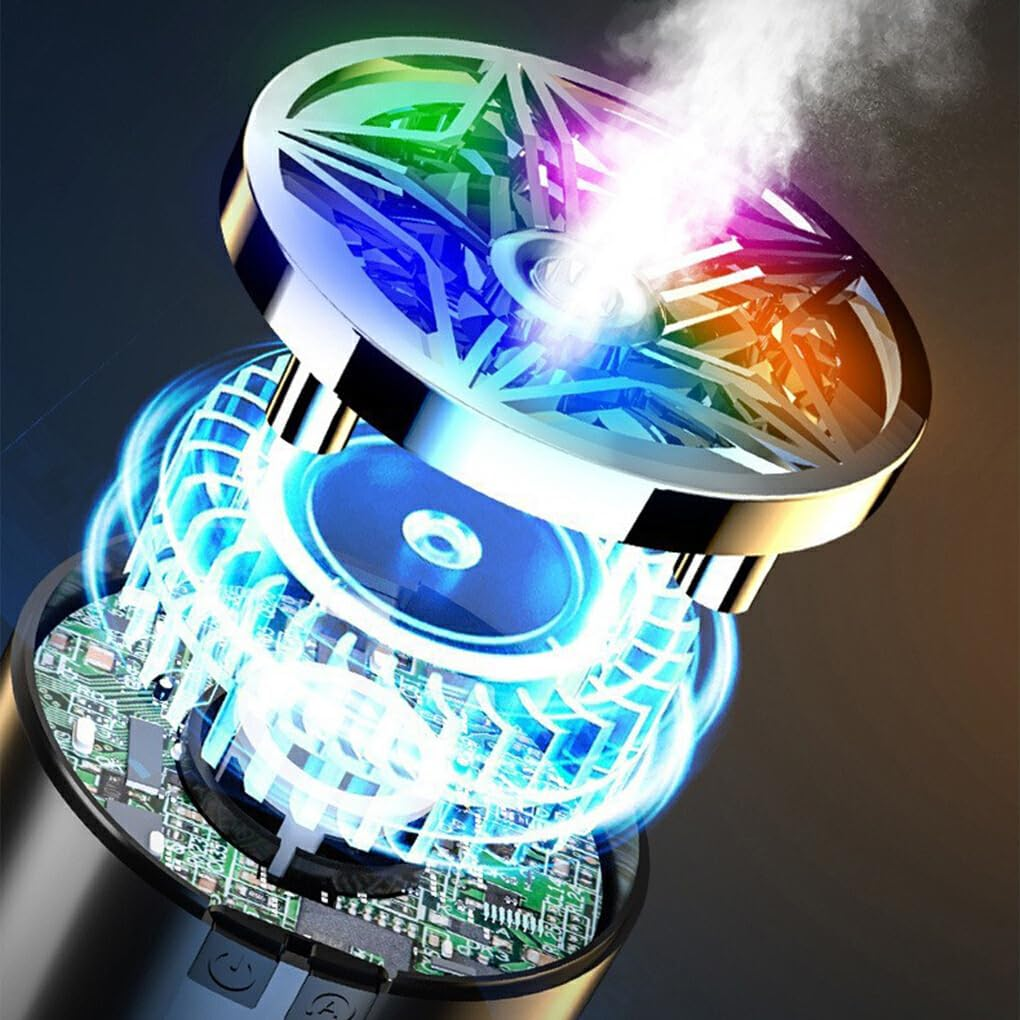 Car Air Freshener Perfume Imported Essential Oils for Lasting Aroma Net Liquid Content Is 100Ml-200Ml ABS Car Fragrance, Black, Sandalwood image number 5