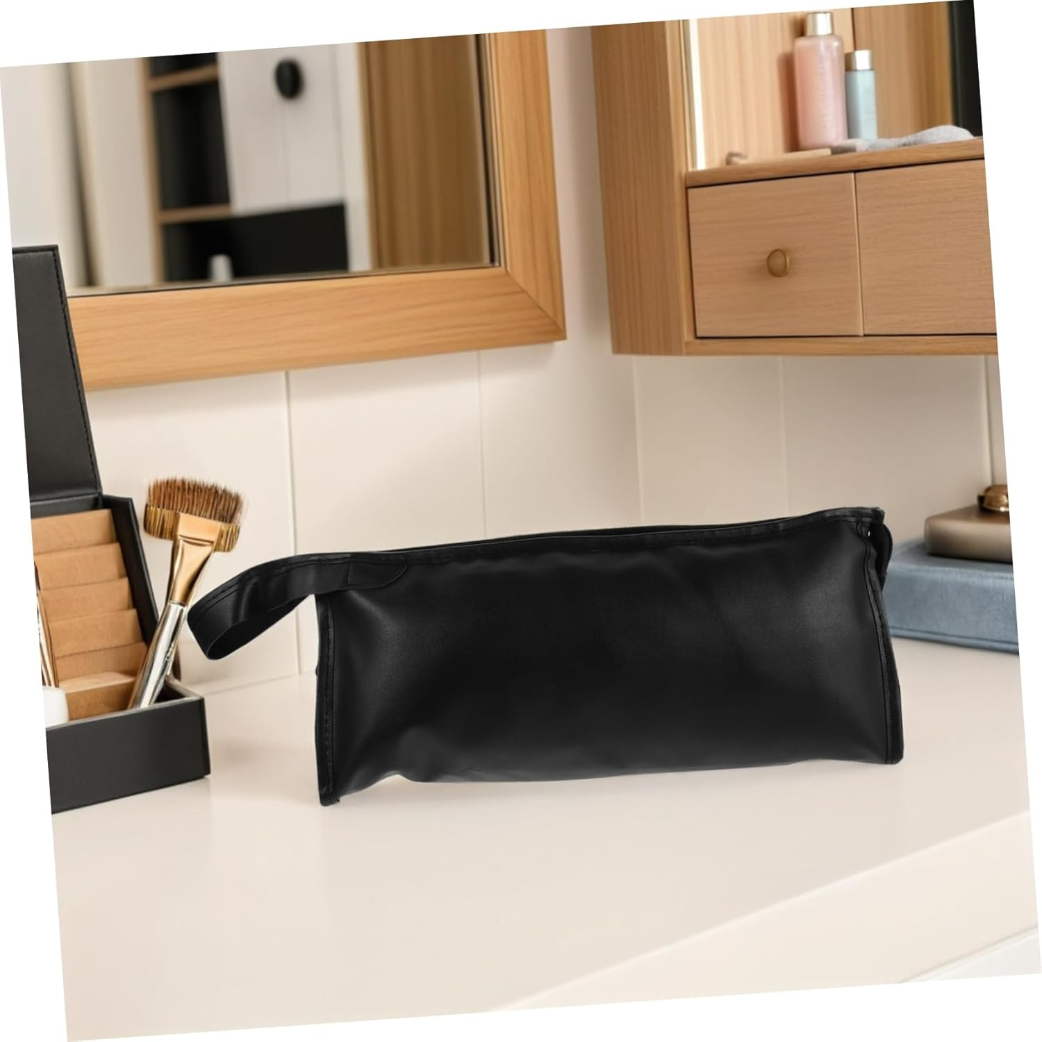 LABRIMP Portable Compact Hair Dryer Storage Bag with Impact Resistant Protection Travel Friendly Carrying Case for Hair Tools and Accessories Lightweight and Scratchproof Organizer For image number 5