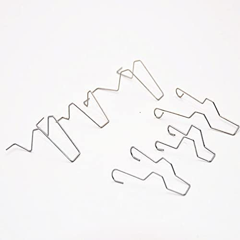 N/C Universal Headlight Retainer Spring Clips (Set of 6) Car Headlight Bulb Adapters Retaining Spring Clip Clamp Headlamp Dip Dipped Beam Bulb Car Repair Professional Accessories image number 3