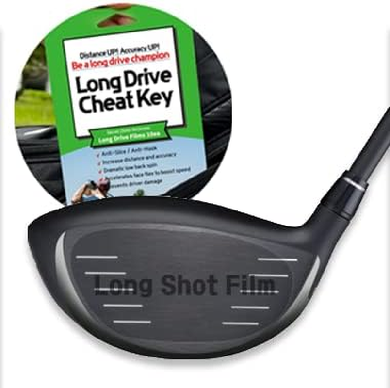 Anti Slice & Hook Golf Film Protector - Non Slicing Increase Distance Reduce Spin Straight Shot Club Protect Golf Accessories image number 4