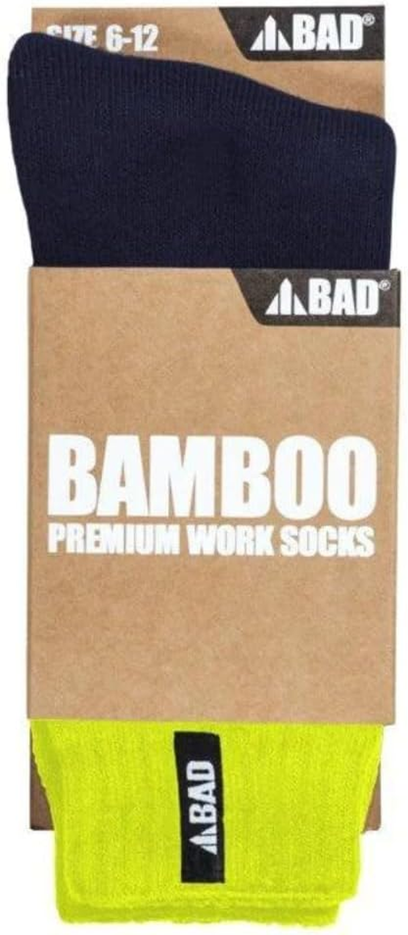 Bad Workwear Women'S Bamboo Work Socks - 1 Pair