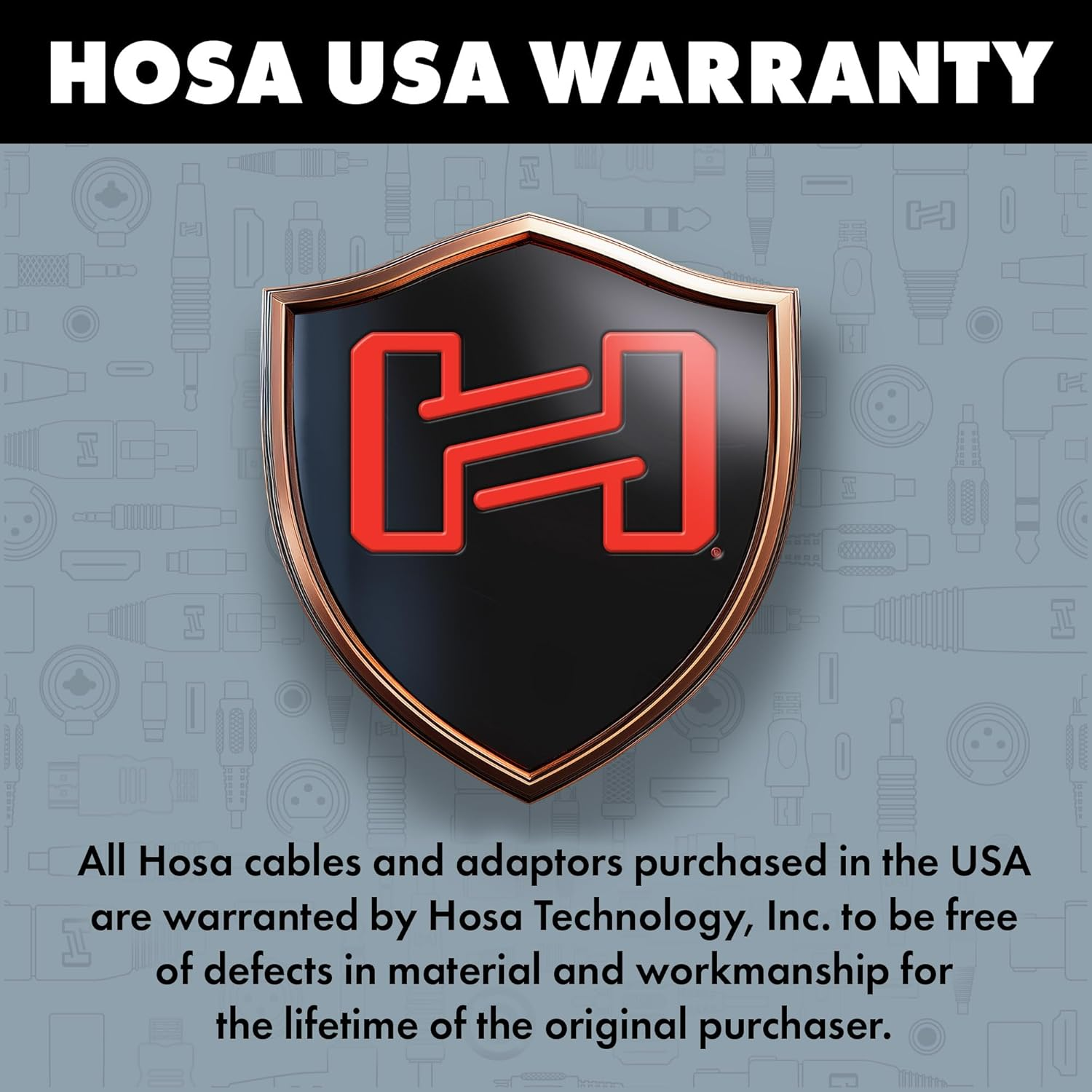 Hosa CPP-201 Dual 1/4 Inch TS to Dual 1/4 Inch TS Stereo Interconnect Cable, 3.3 Feet image number 2
