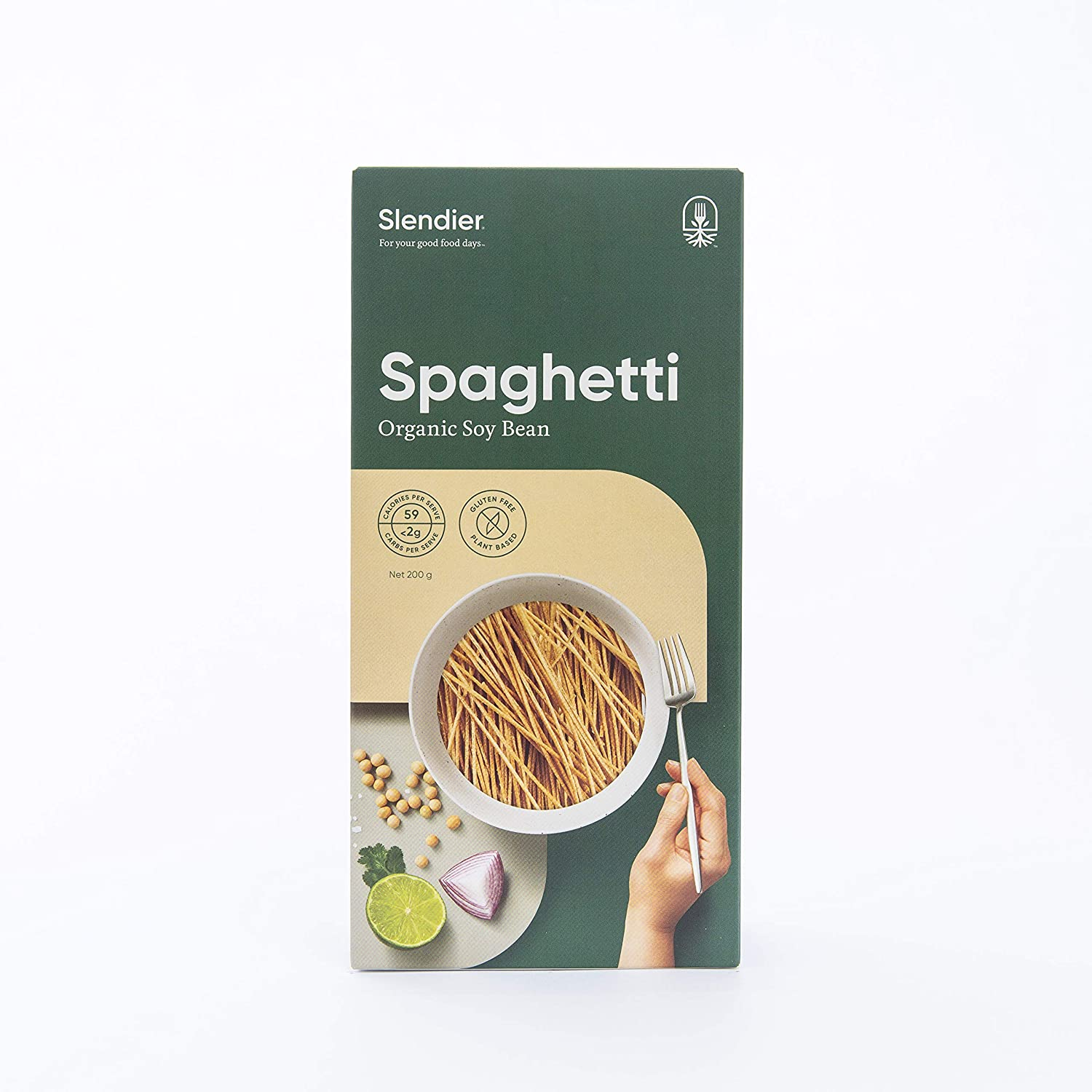 Slendier Organic Soy Bean Spaghetti 200G