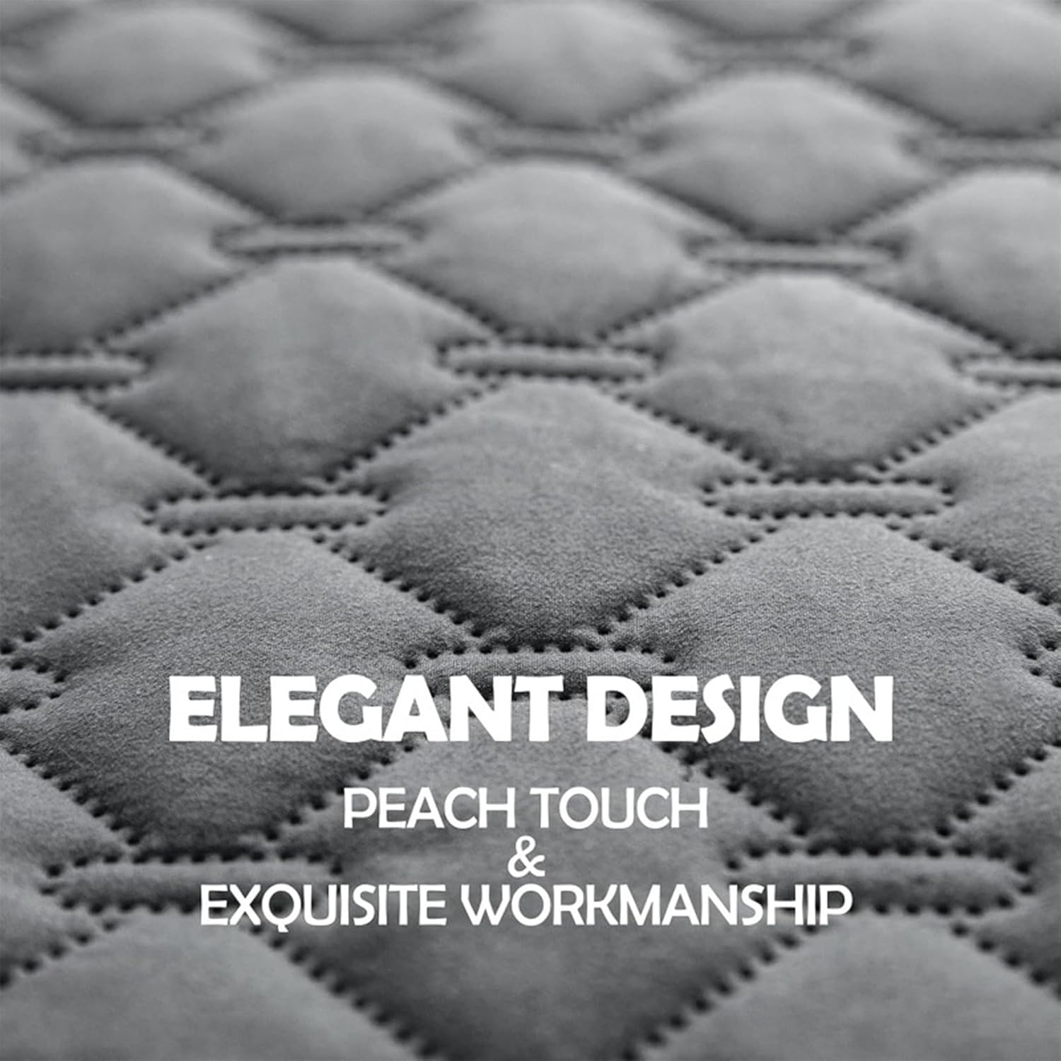 100% Double-Sided Waterproof Dog Bed Cover Pet Blanket Sofa Couch Furniture Protector for Kids Children Dog Cat, Reversible (130X200Cm (Pack of 1), Dark Grey/Light Grey)