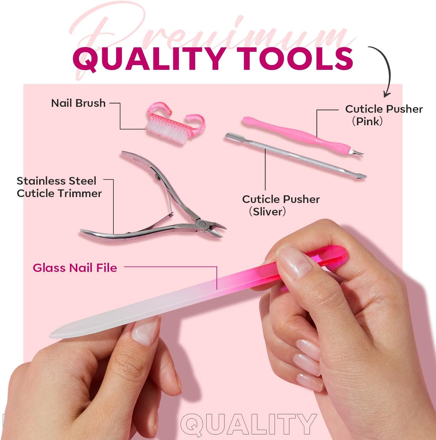 Modelones Cuticle Remover Kit - Cuticle Remover Cream & Cuticle Oil, Cuticle Care Kit W/Cuticle Trimmer Cuticle Pusher & Cuticle Nipper for DIY Nail Manicure, Removedor De Cuticula for Nail Care image number 2