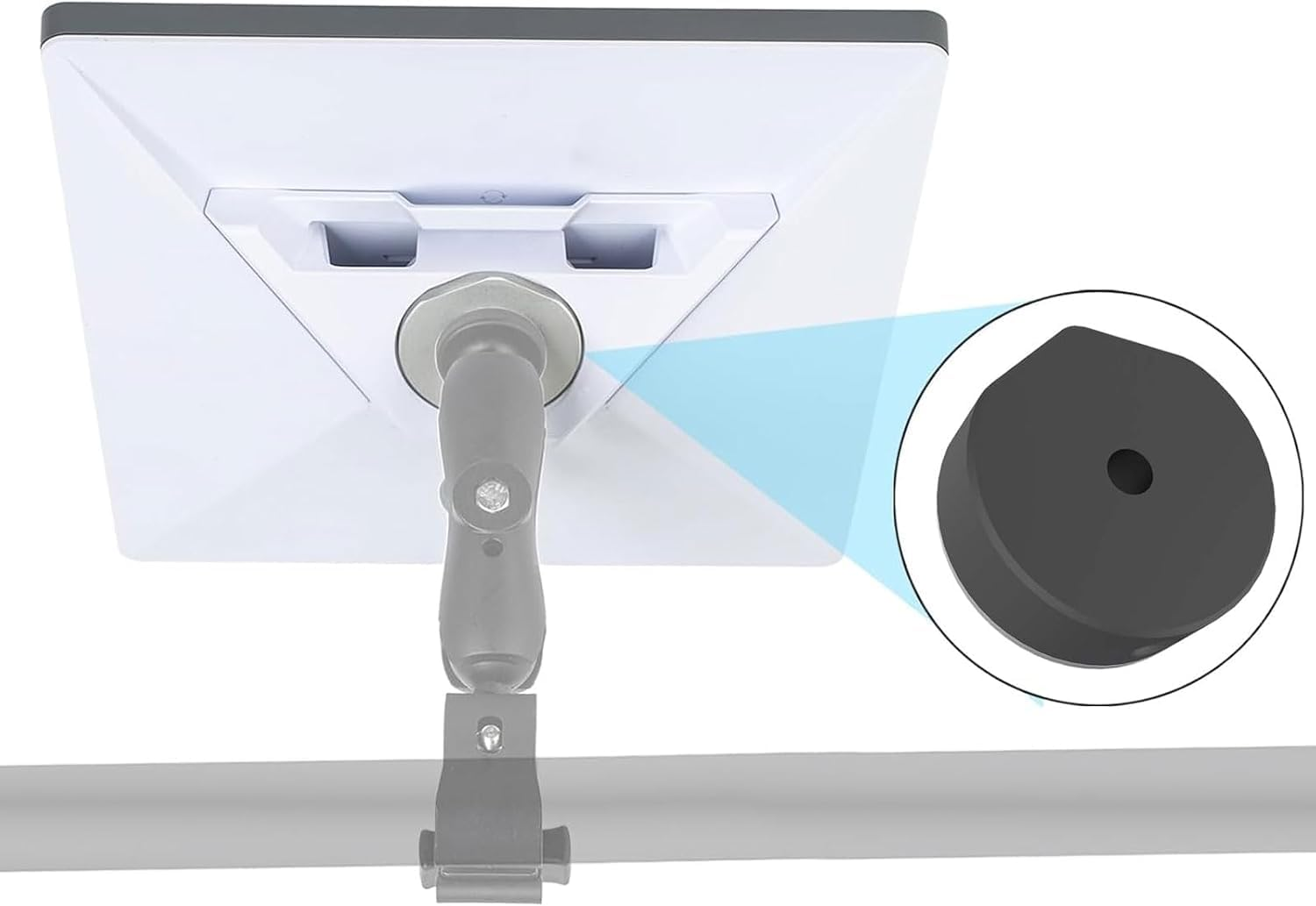 Starlink Mini Mount, Universally Adjustable Angle Clamp Mount, Adjustable Clamp Mount for RV Ladders, Guardrails and Roof Rack, Starlink Mini Accessories, Compatible with Original Pipe Adapter image number 4