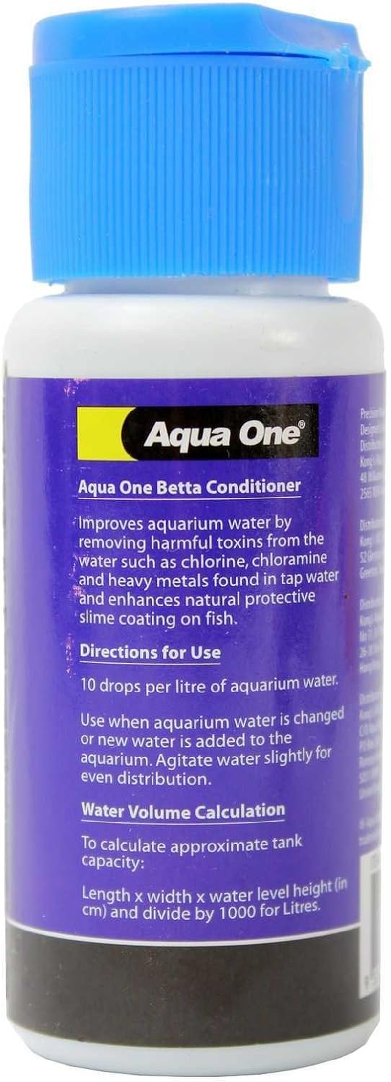 Aquarium Betta Water Conditioner 50Ml 11571 Fish Tank Aqua One image number 2
