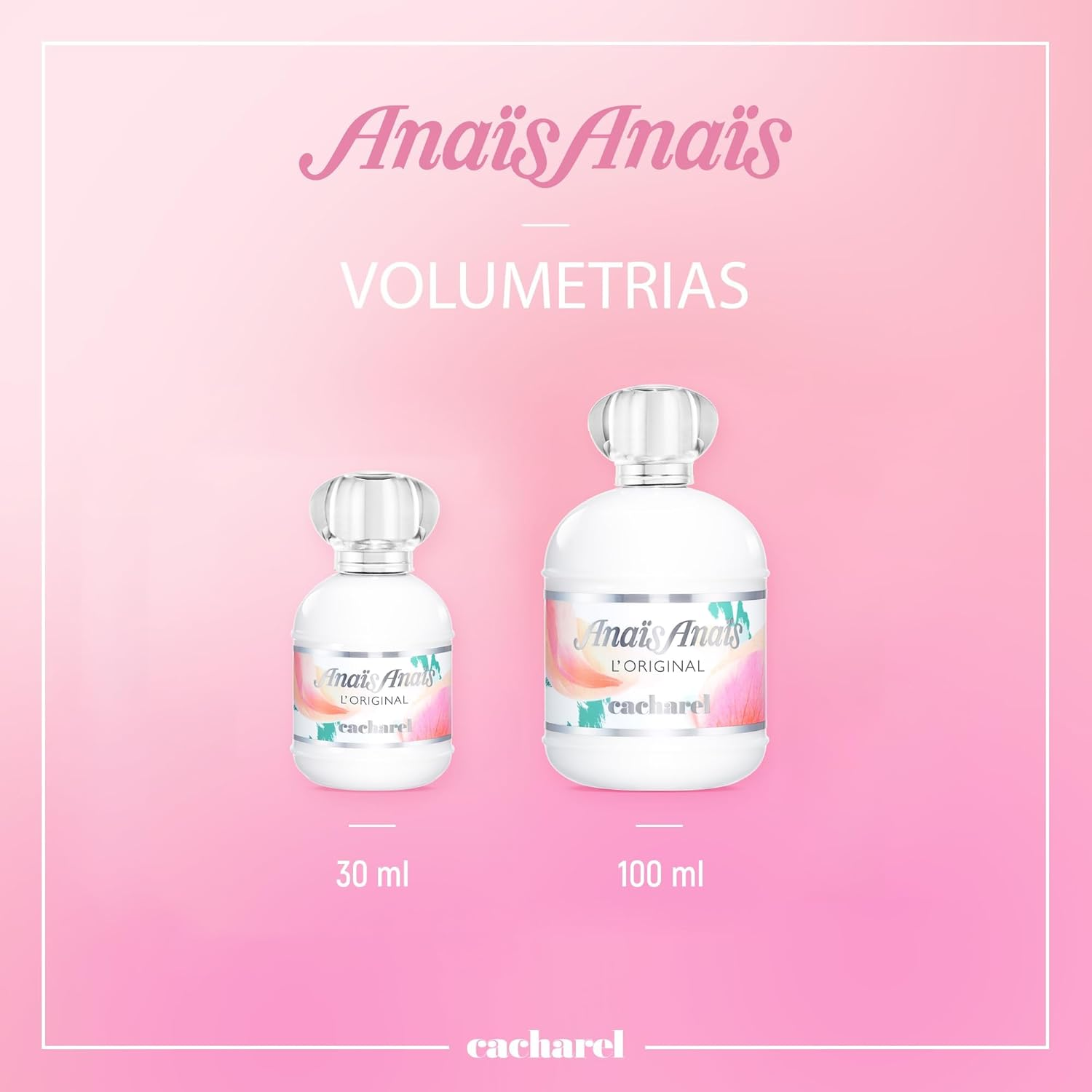 Cacharel Anais Anais L'Original Eau De Toilette Spray for Women 100 Ml image number 3