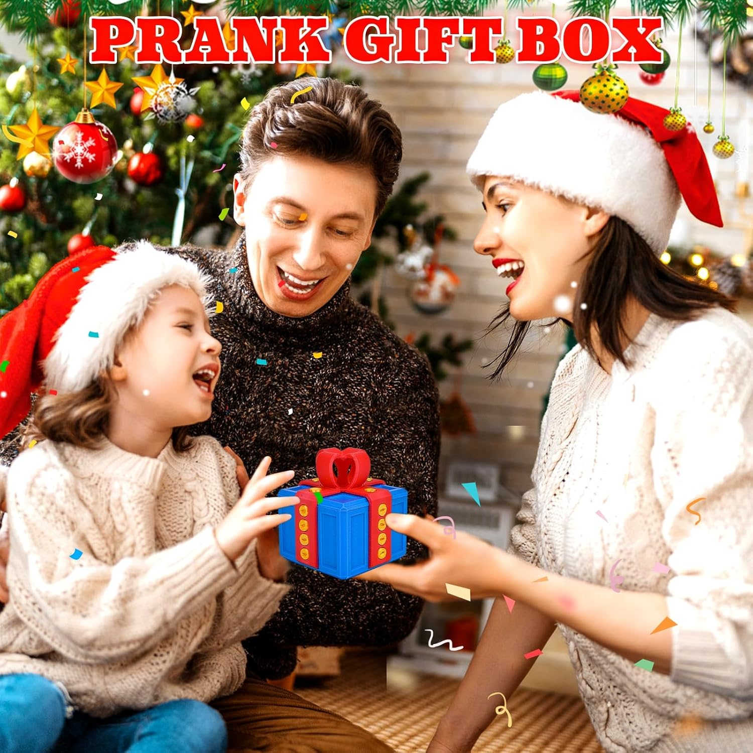 Really Annoying Gift Box with Twist Storage and Assorted Colors,3D Printed Really Annoying Gift Box with Screws Prank